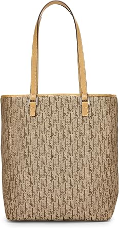Christian Dior, Pre-loved Beige Trotter Canvas Tote, Beige