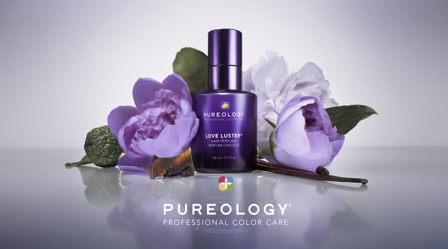 Pureology Love Luster Hydrating Hair Perfume - Hair & Body Mist with Vanilla & Peony Fragrance, Color Safe, No Drying Alcohols, Instant Hair Shine & Softness