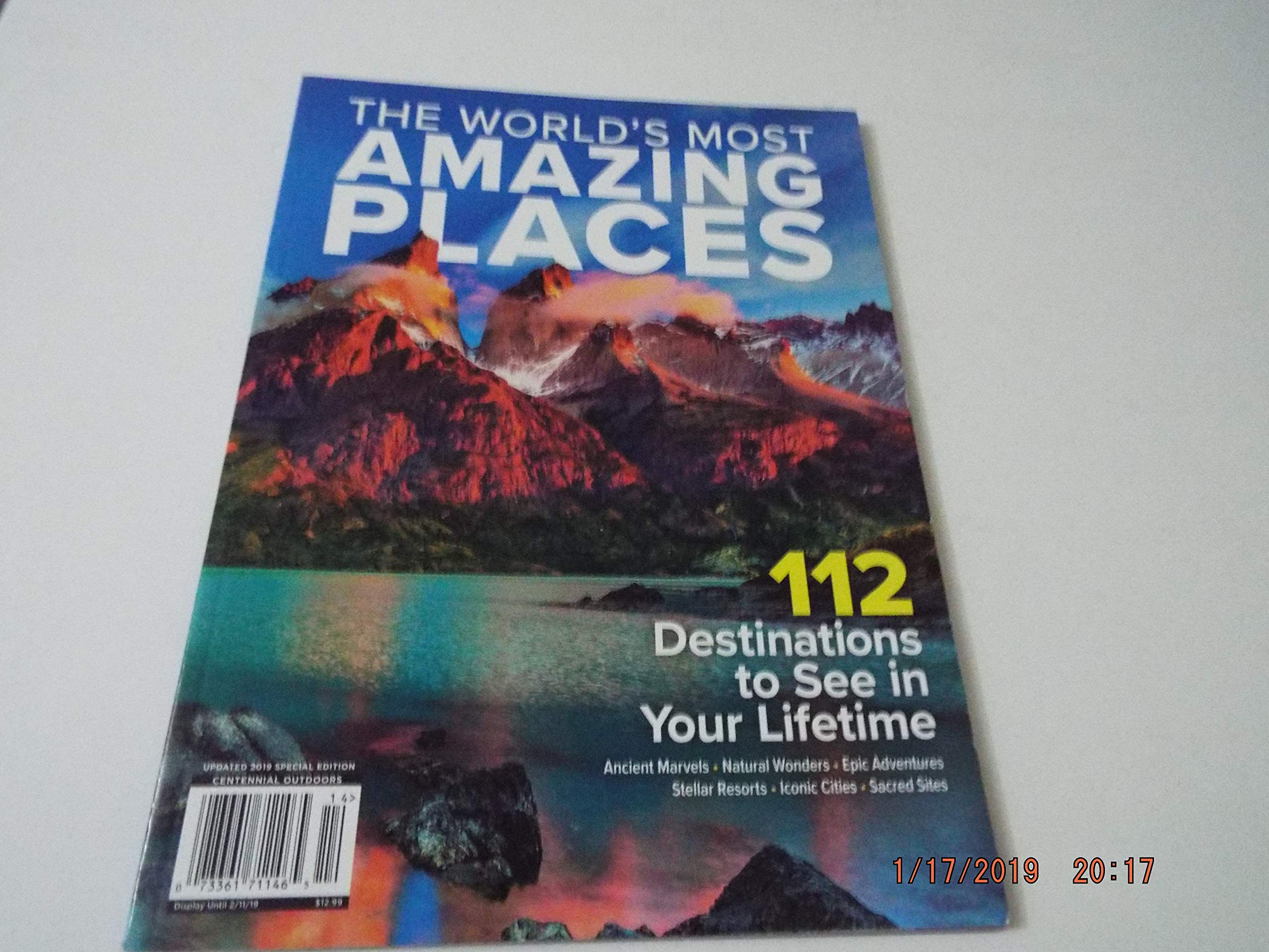 Centennial Outdoors The World's Most Amazing Places Magazine 2 % off (afamncg)