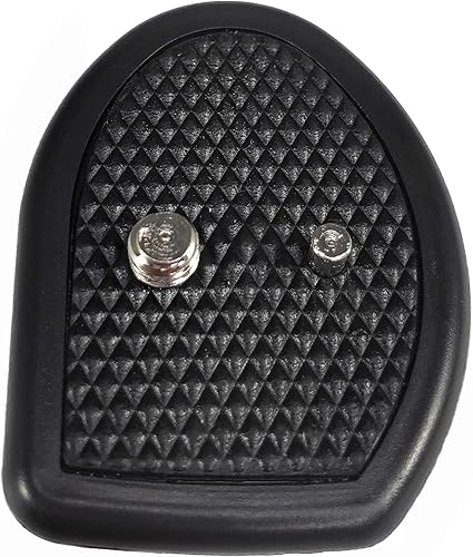 Placa de liberación de trípode de DaVoice para uso con placa de montaje de trípode de 50 pulgadas, placa QR de liberación rápida para trípode básico