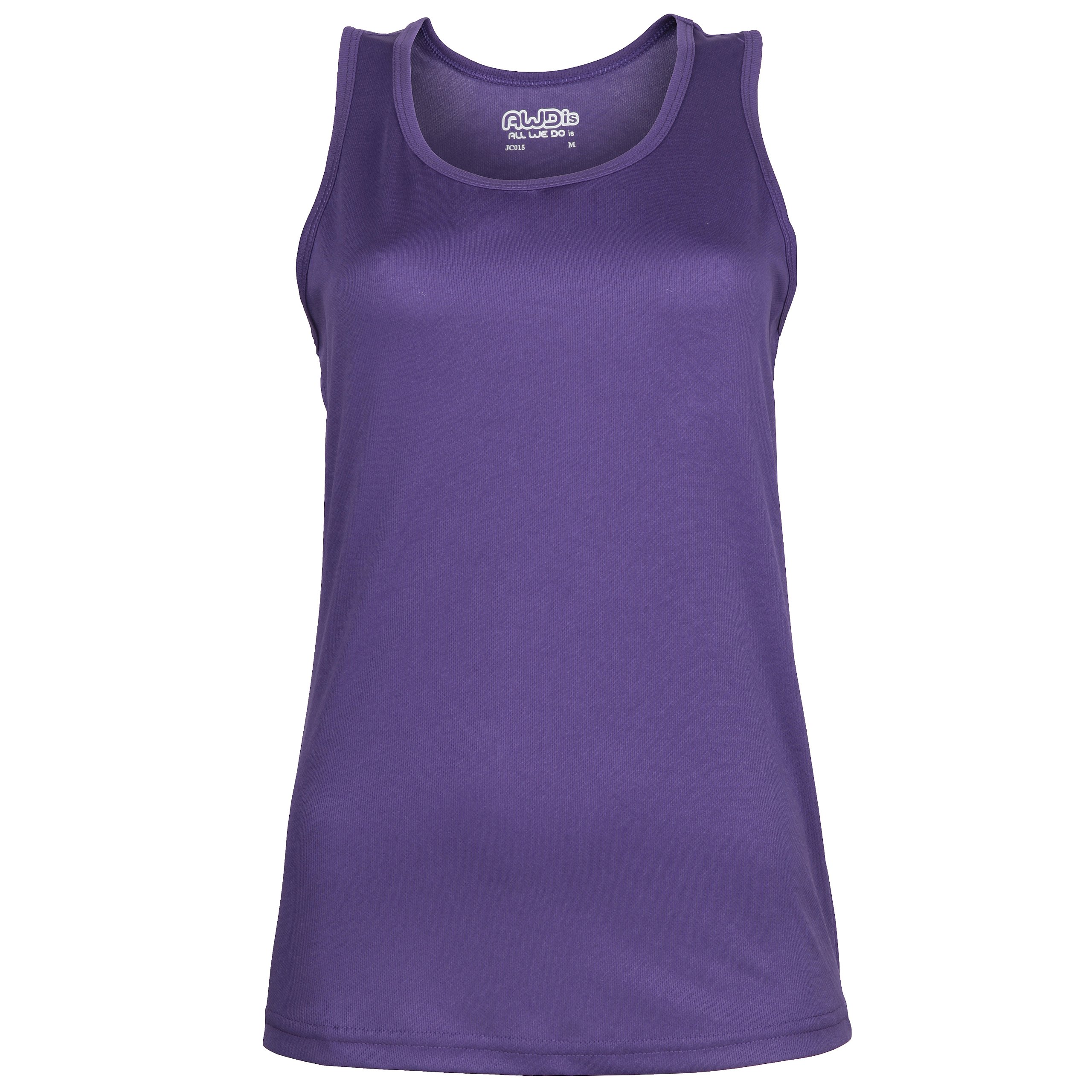 AWDis Ladies Girlie Just Cool Vest JC015 Purple L