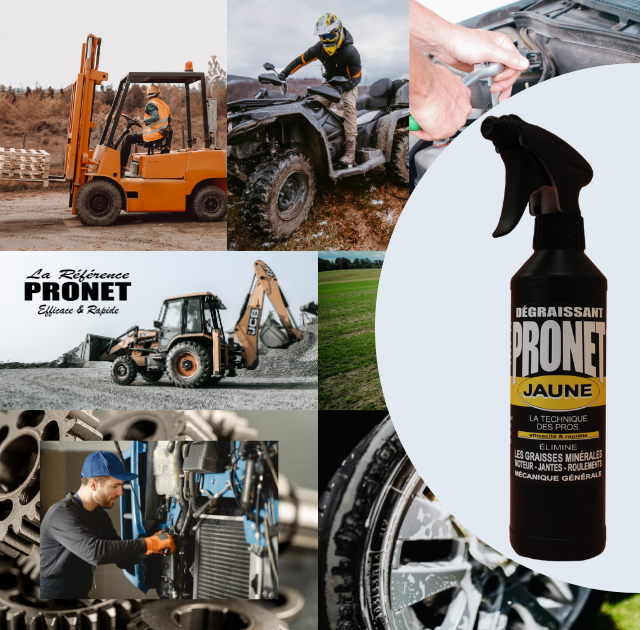 PRONET Nettoyant Coque Pont Pare-Battage 500 Ml - Élimine Traces Noires, Pollution, Résidus Marins - Spray Multi-Surfaces Bateau - Fabriqué En France