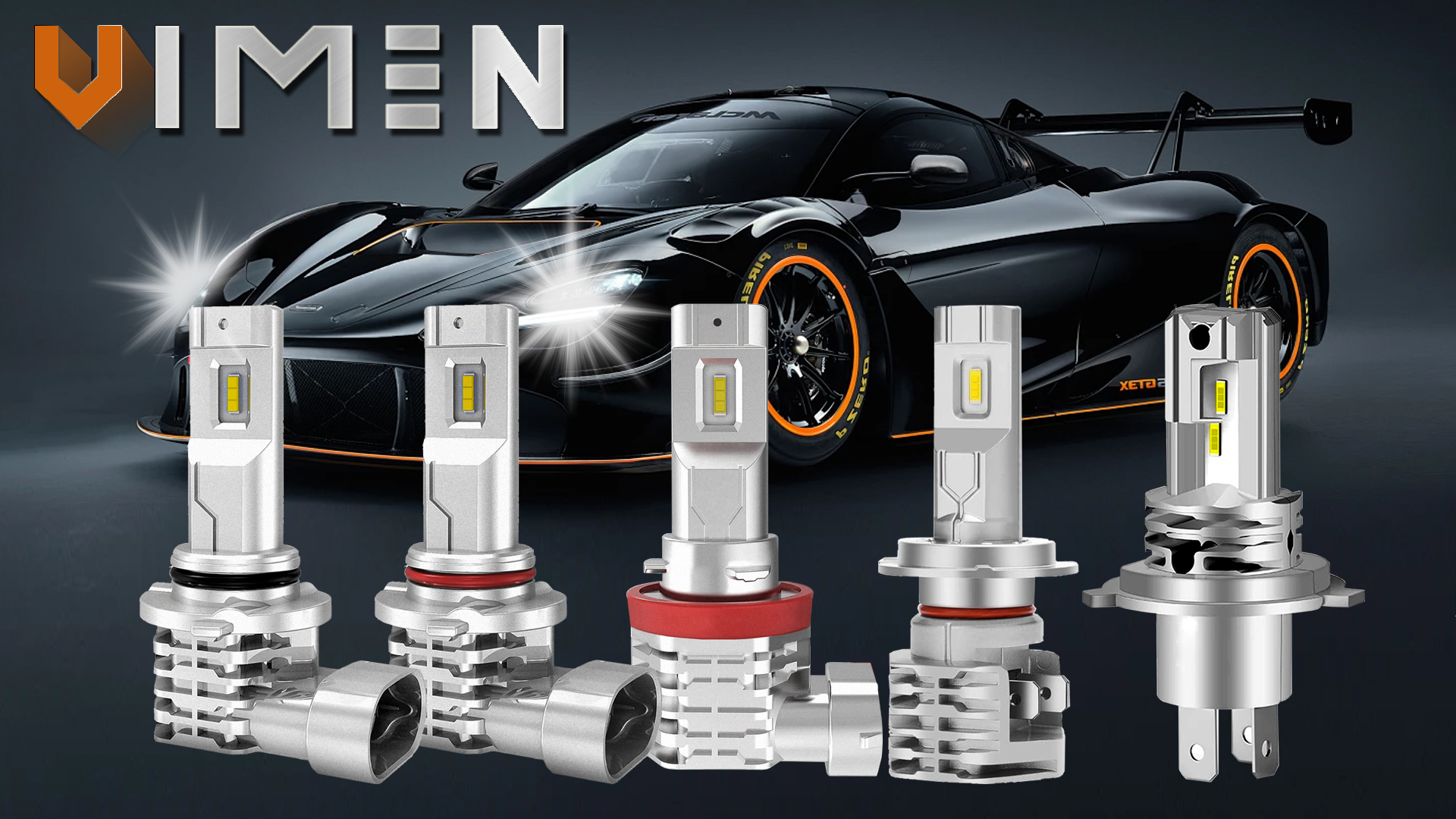 Amazon | VIMEN 車用 LED ヘッドライト HB4/ 車検対応 一体型 9006 LED