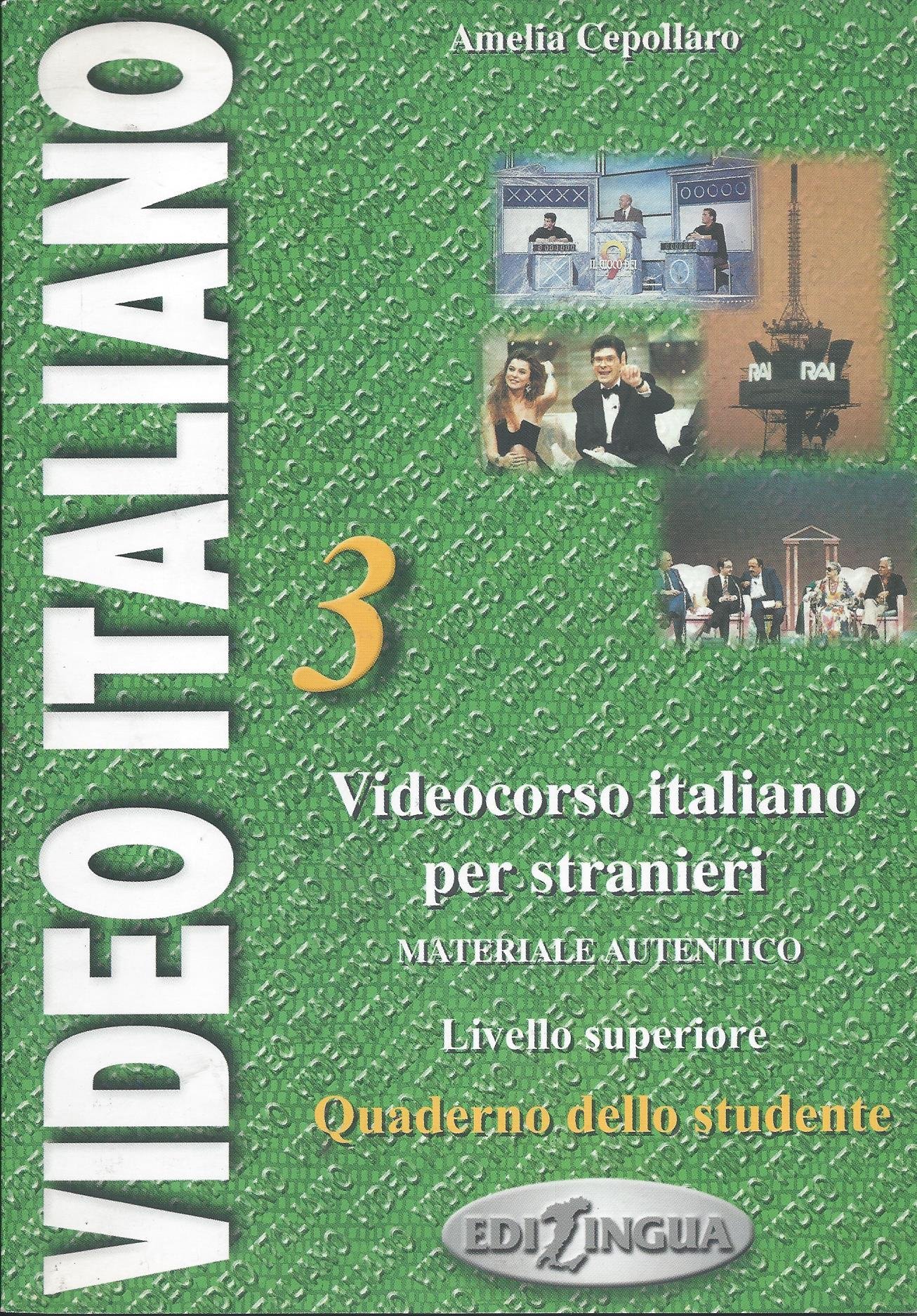 Vidéo Italiano 3: Quaderno dello studente 3