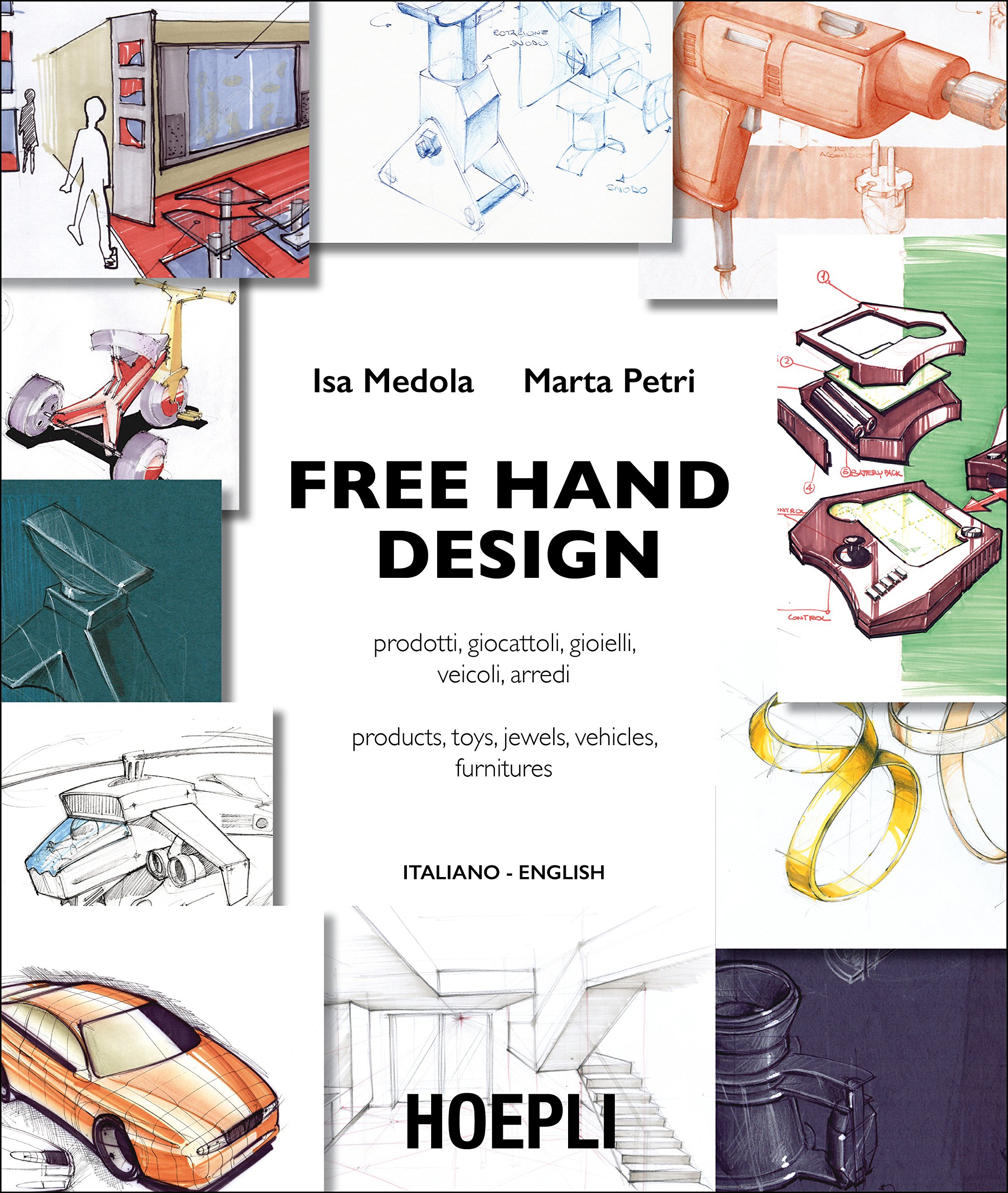 Livre Free Hand Design sur le design d'objets, jouets et meubles pour passionnés
