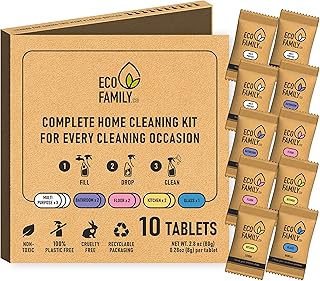 Eco Family, Household Cleaning Tablets 10pcs - 3x Multipurpo