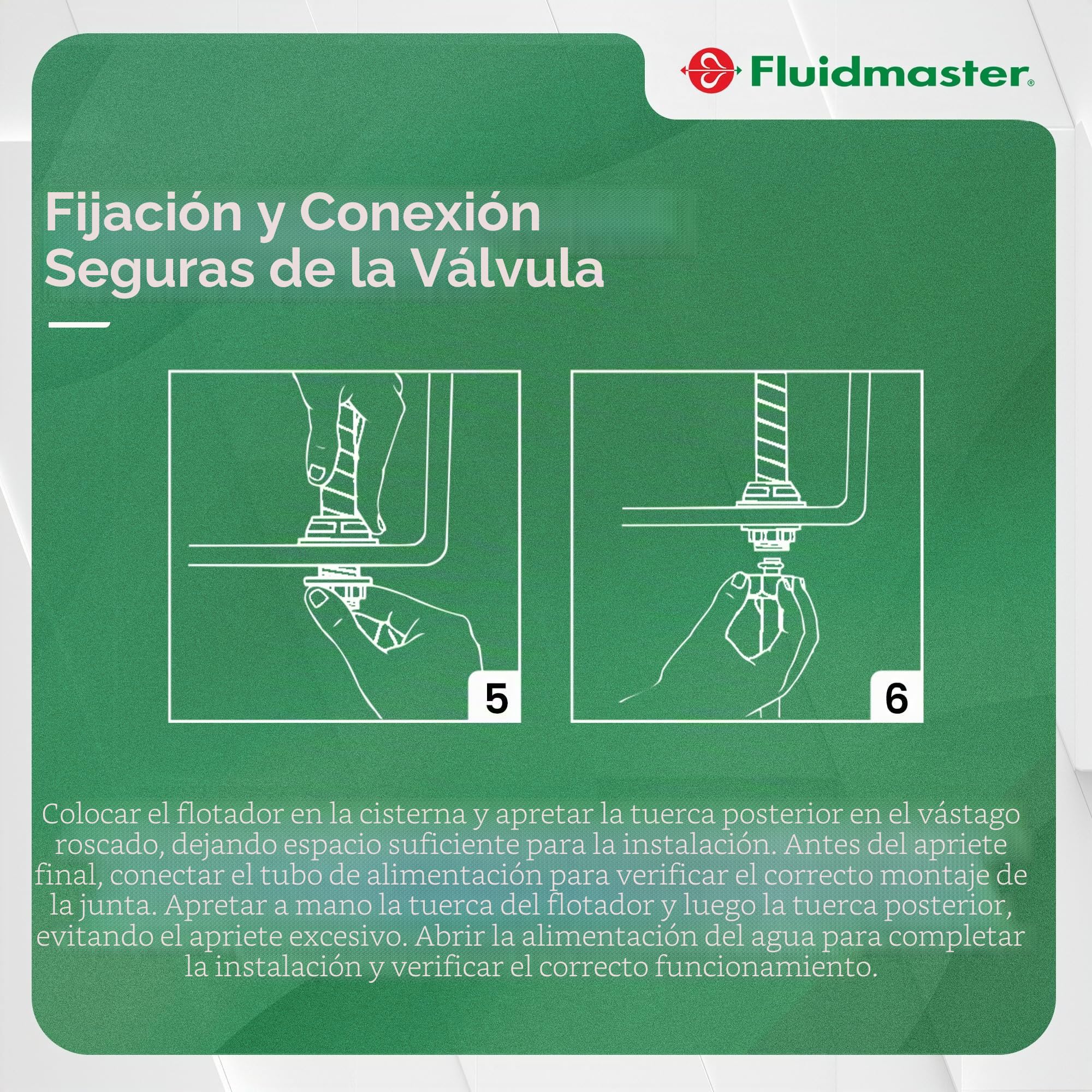 Fluidmaster 407E - Flotador inferior, color neutro