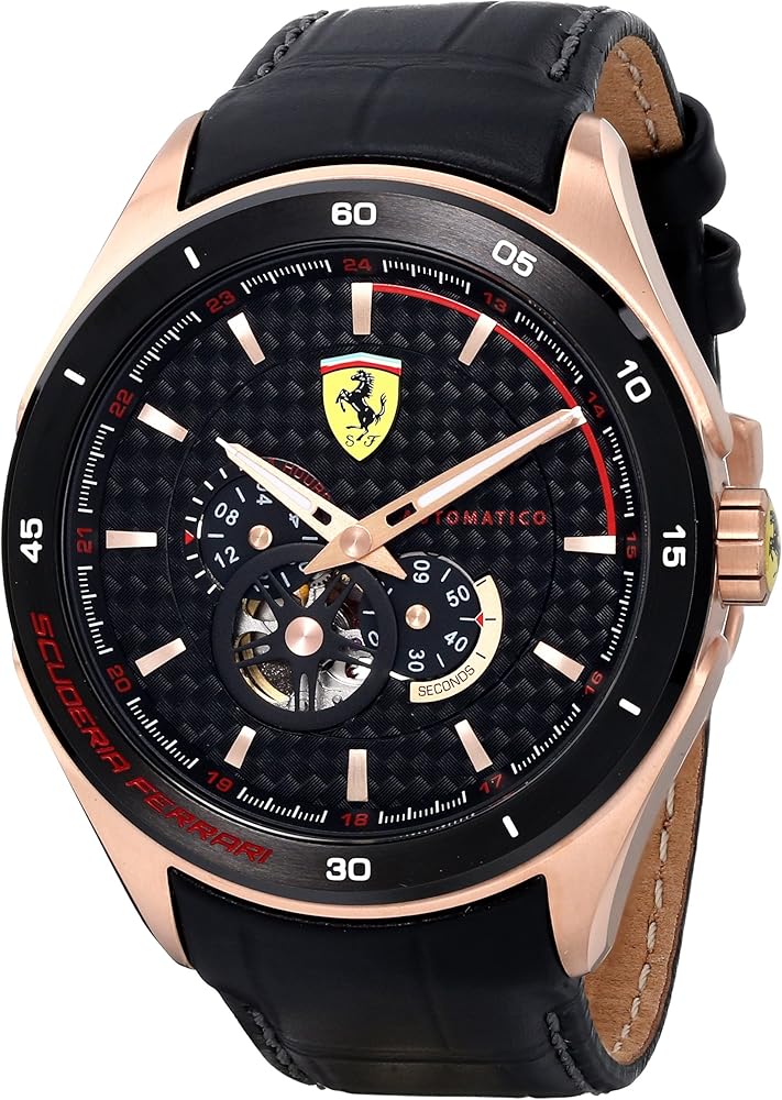 Scuderia ferrari uomo analogogico dress automatica reloj 0830108