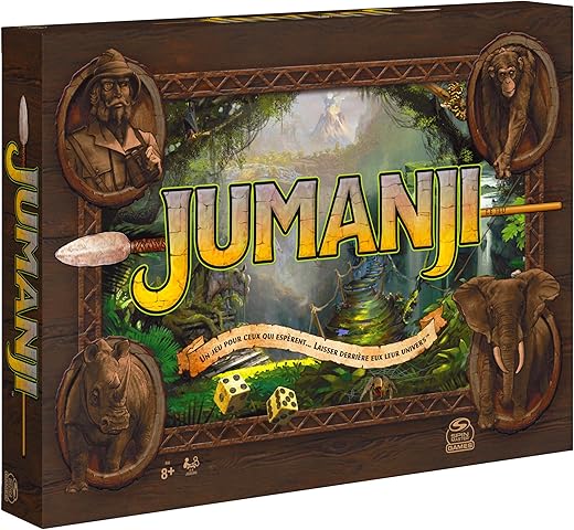 JEU JUMANJI - RÉTRO NOUVELLE ÉDITION - Jeu de Société pour Toute...
