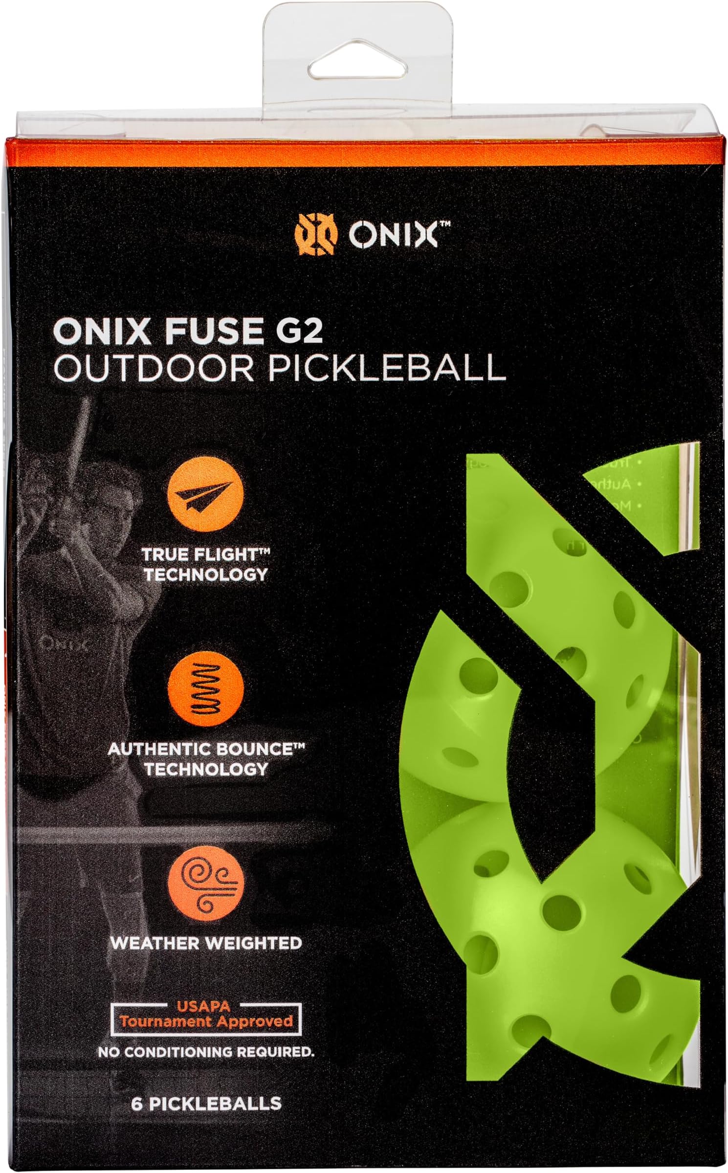 Sicherung G2 Pickleball Ball | Outdoor | Neon