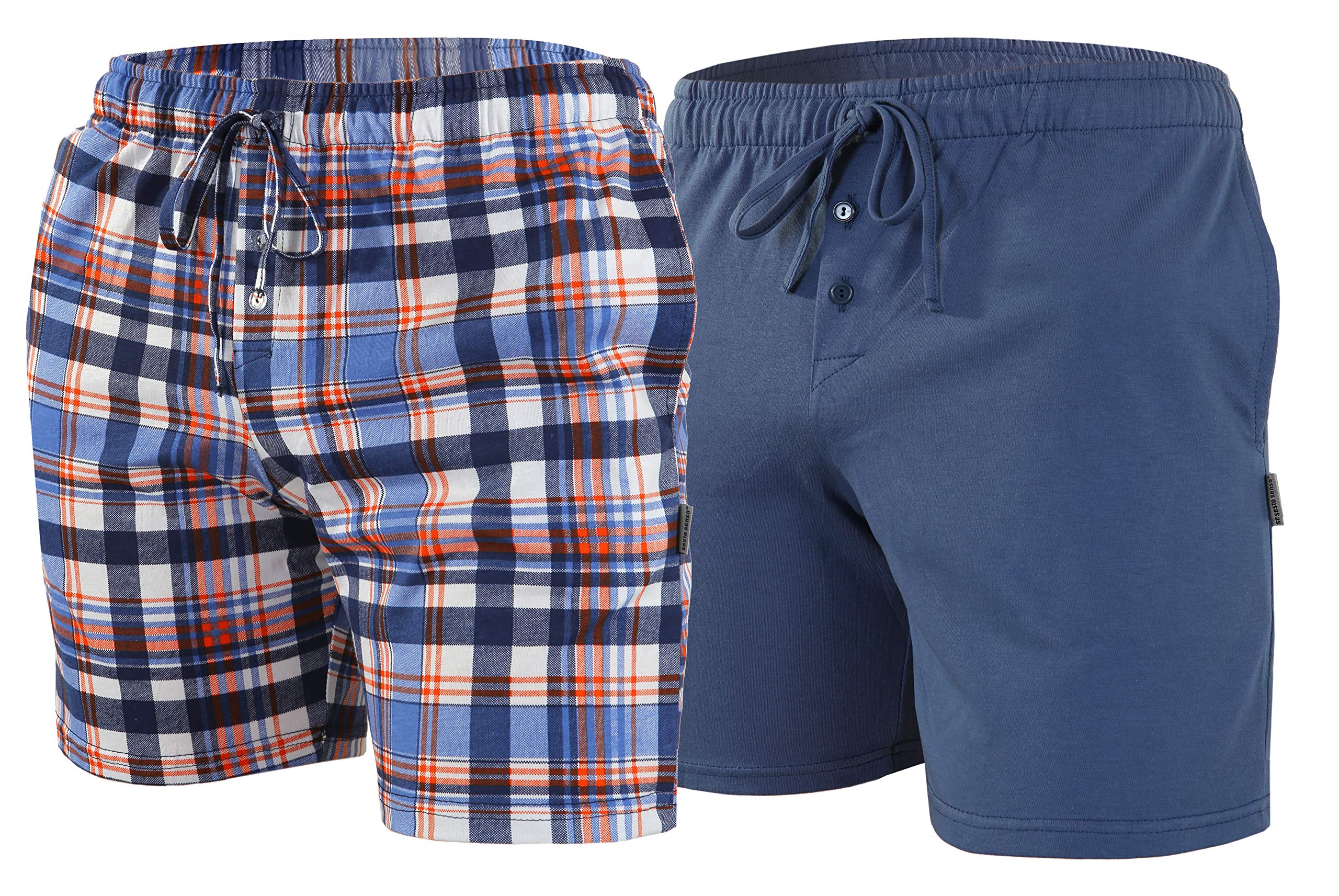 Sesto Senso Korte Pyjamabroek Slaappagbroek Katoen