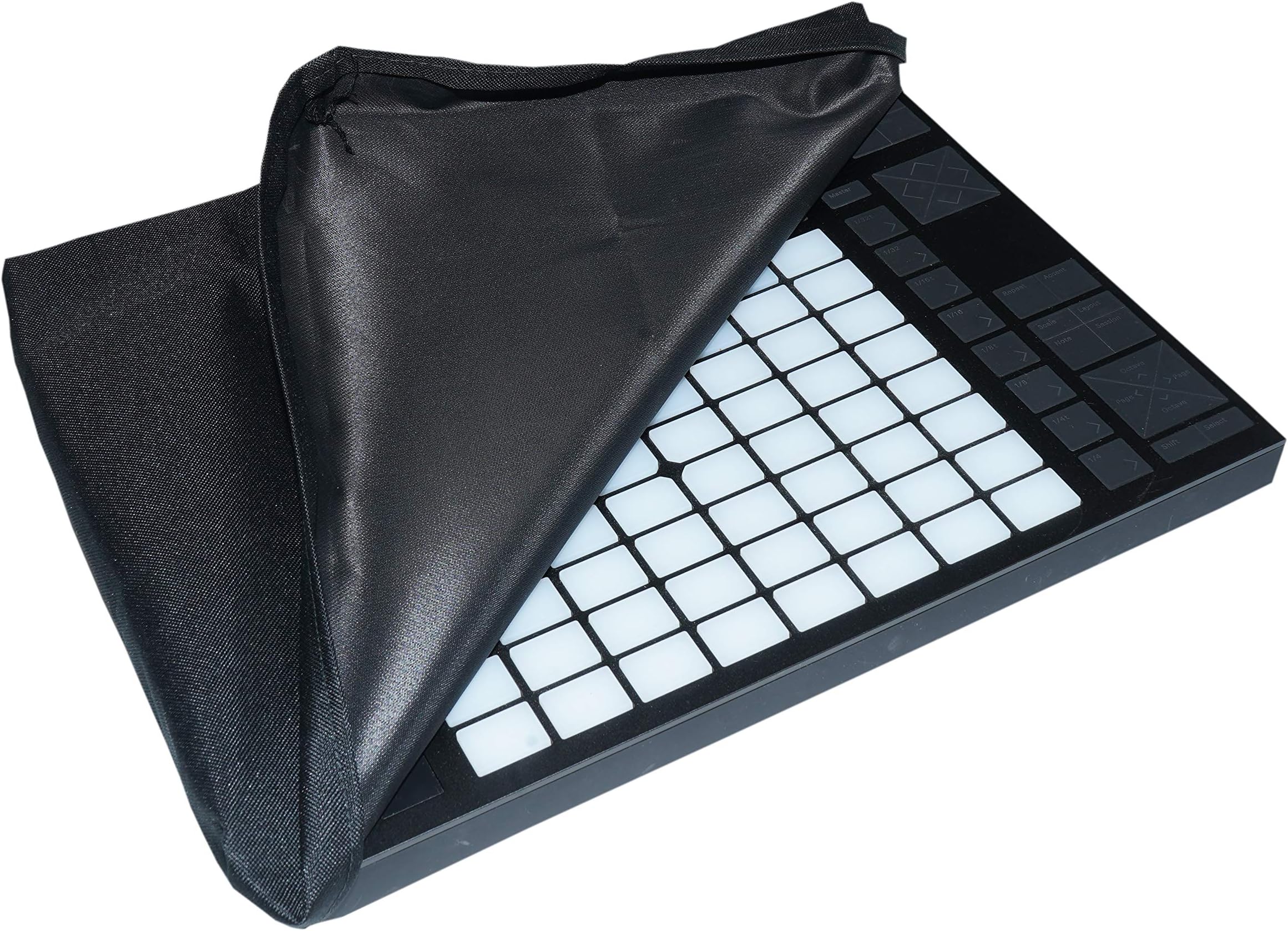 Ableton Push 2 Controller Dust Cover Protector [Water Resistant, Antistatic, Black Premium Fabric] by DigitalDeckCovers
