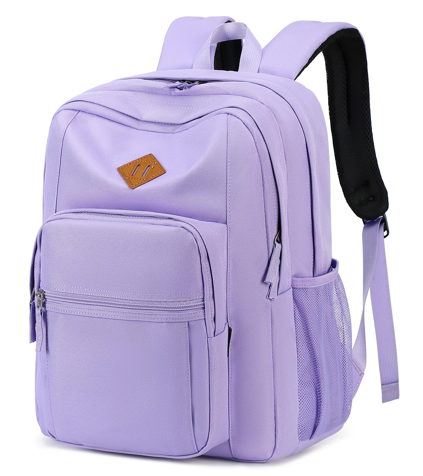 abshoo water resistant backpack in light purple | Mubboo