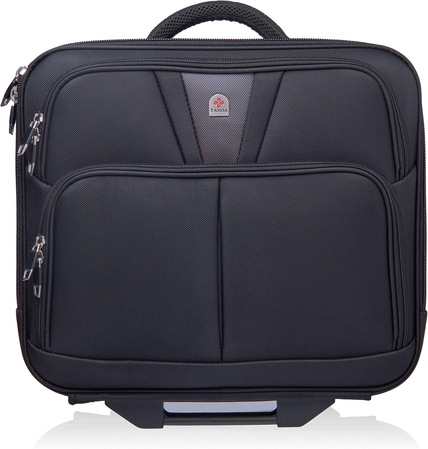 Tassia Rolling Laptop Bag, Wheeled Laptop Case, Pilot Case Fits Up to
