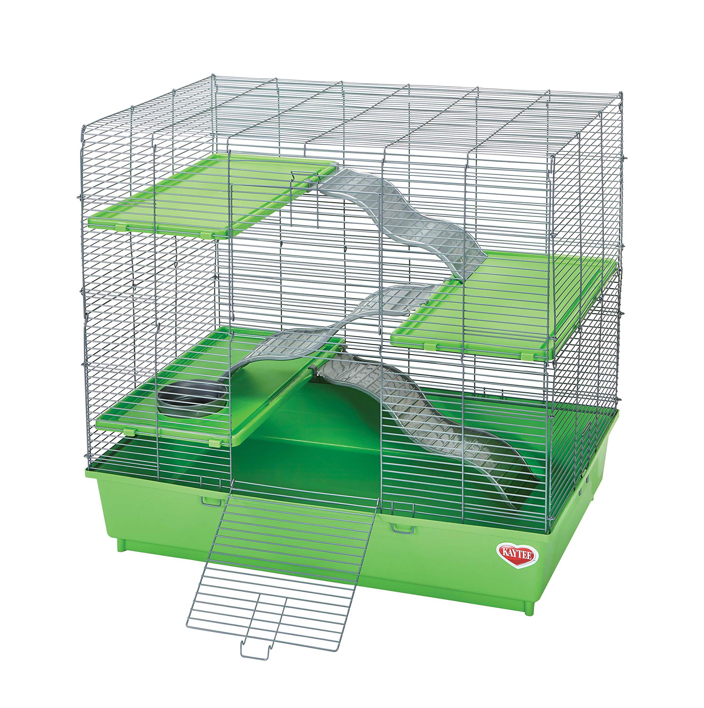 Kaytee My First Home Multi-Level Exotics Habitat for Pet Chinchillas, Rats, Degus, Sugar Gliders and Other Exotic Small Animals