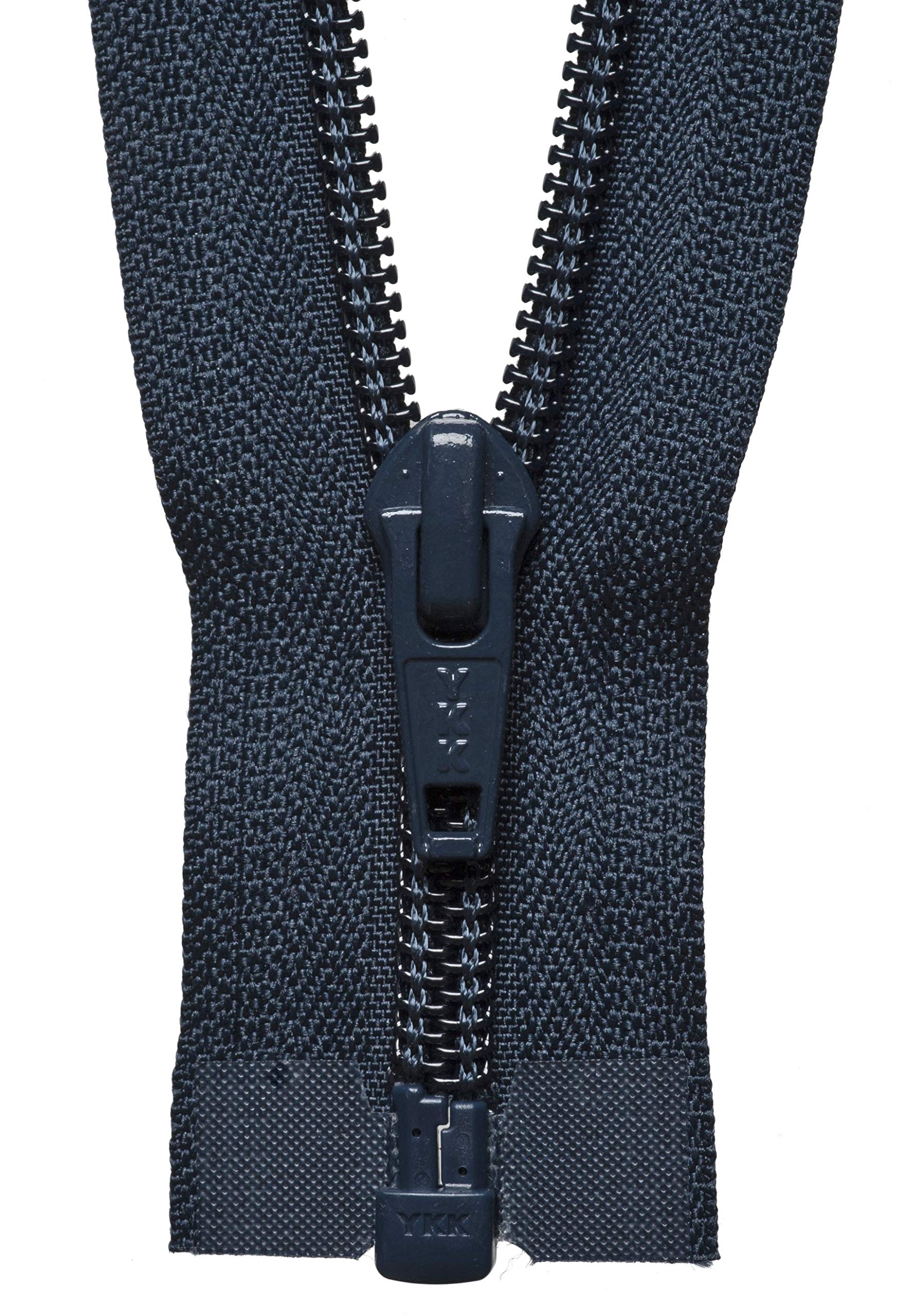 YKK Coil Zip, Blue, 66 cm Length