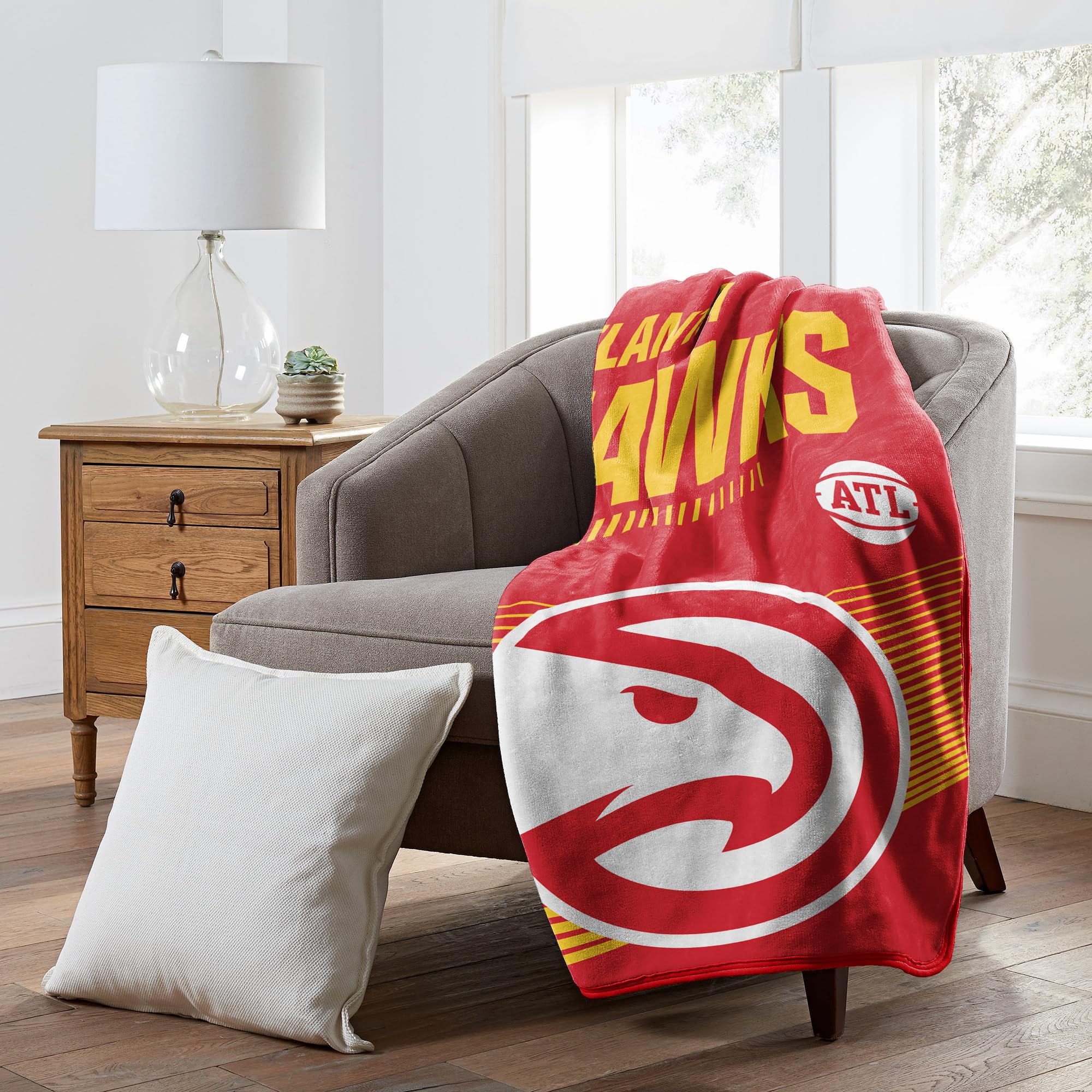 Amazon.com: NORTHWEST Atlanta Hawks NBA Officially Licensed 60″×80