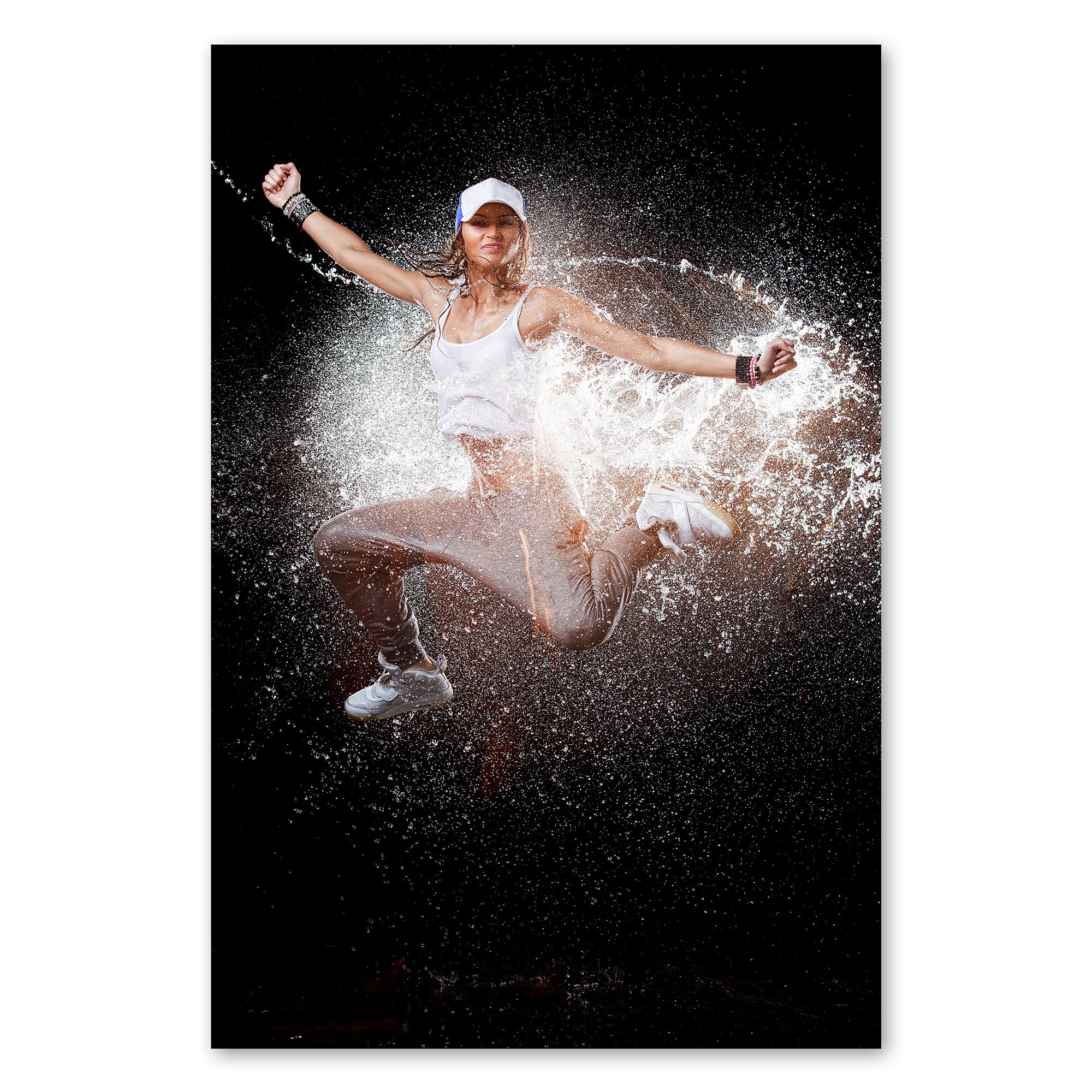 Postereck - 1937 - Hip hop, danza, musica, sport, acqua, donna, ballerina - Decorazione da Parete, Stampa Artistica, Arredamento Interni, Quadri - Tela - 100,0 cm x 75,0 cm
