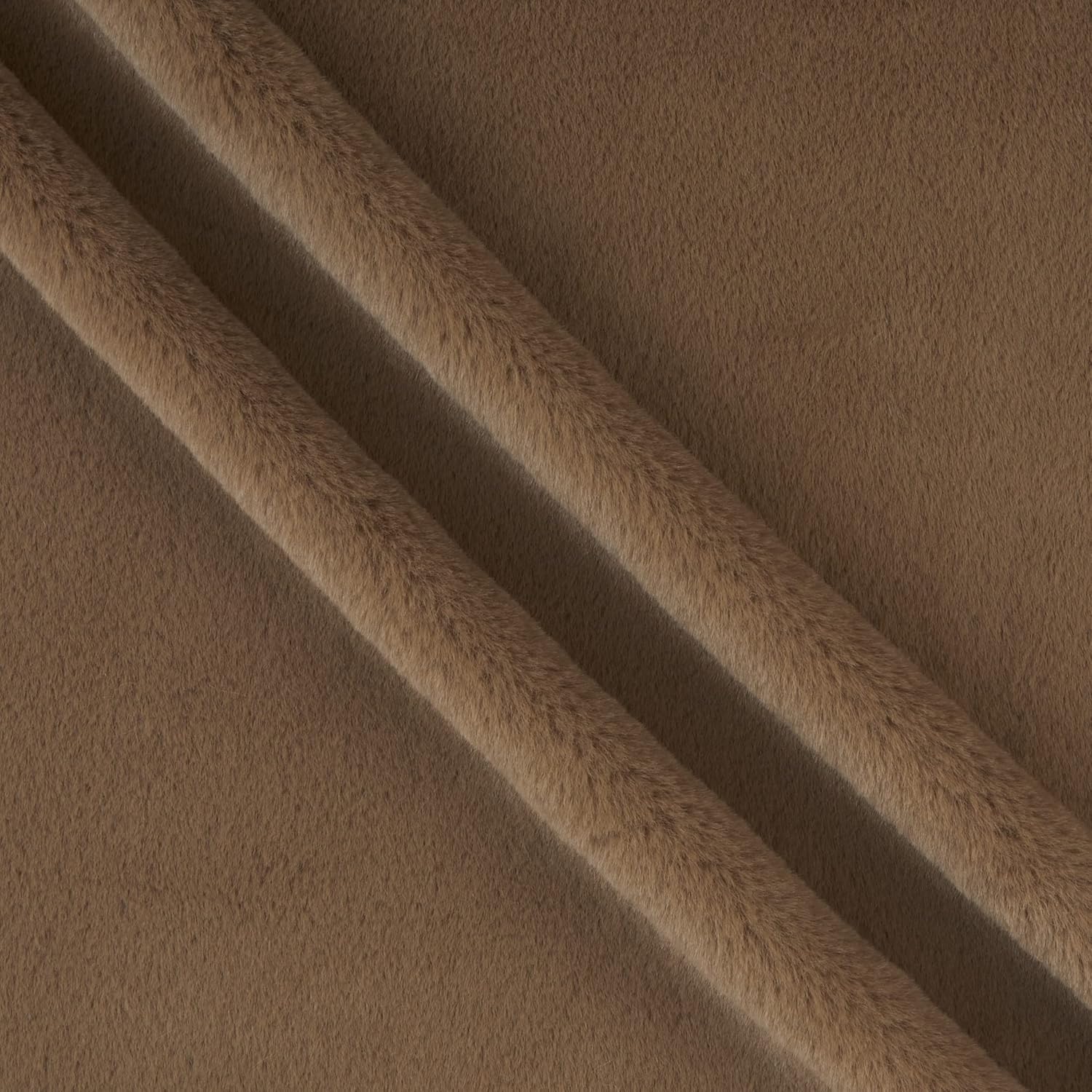 Shannon Minky Luxe Cuddle Seal Truffle, Fabric by The Yard