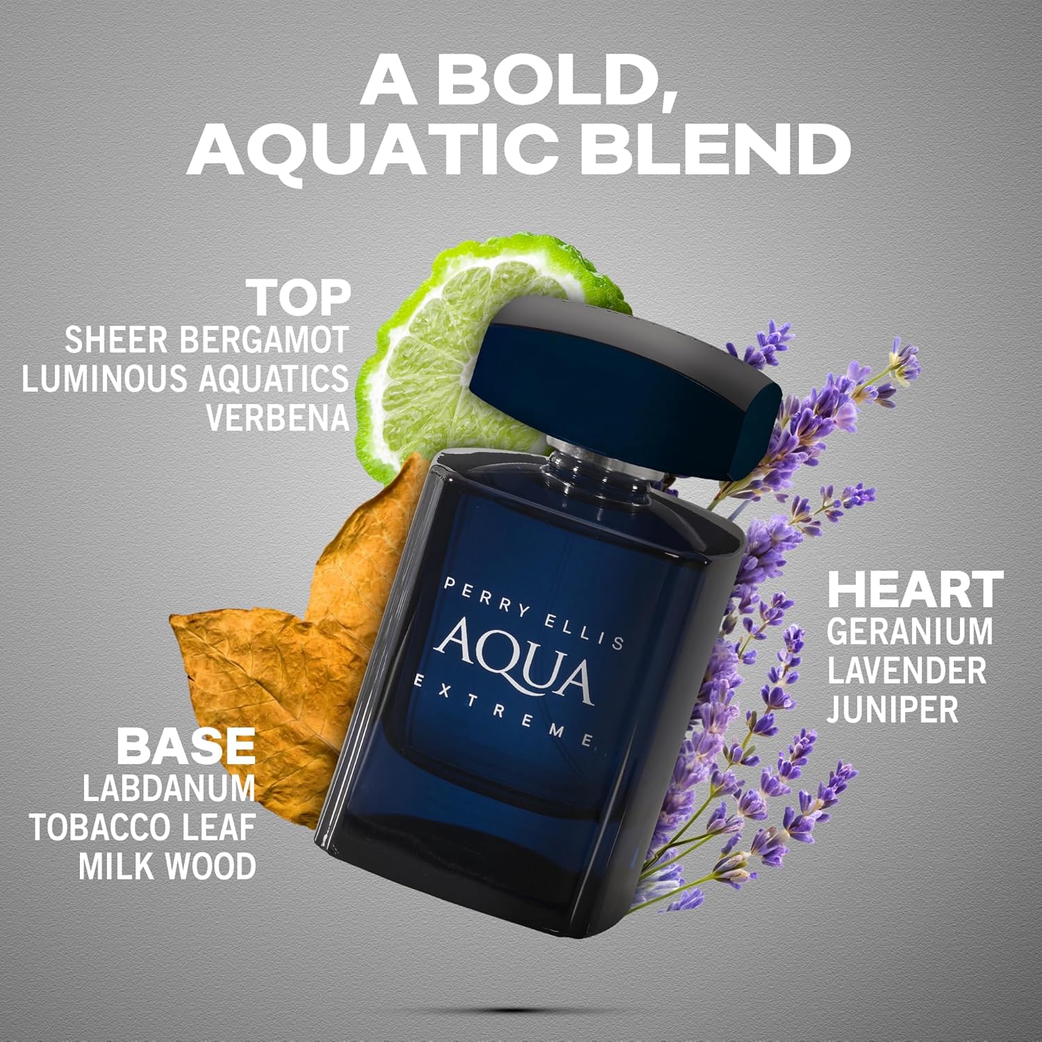 Perry Ellis Aqua Extreme Eau De Toilette Spray, 3.4 Ounce - Image 2