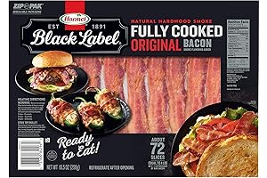 Hormel Black Label Turkey Bacon, Nitrate Free, 10.5 Oz
