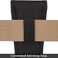 Vista 5 de Protec Boquilla Tuba Bolsa acolchada de nailon con cierre seguro de gancho y bucle, modelo A205