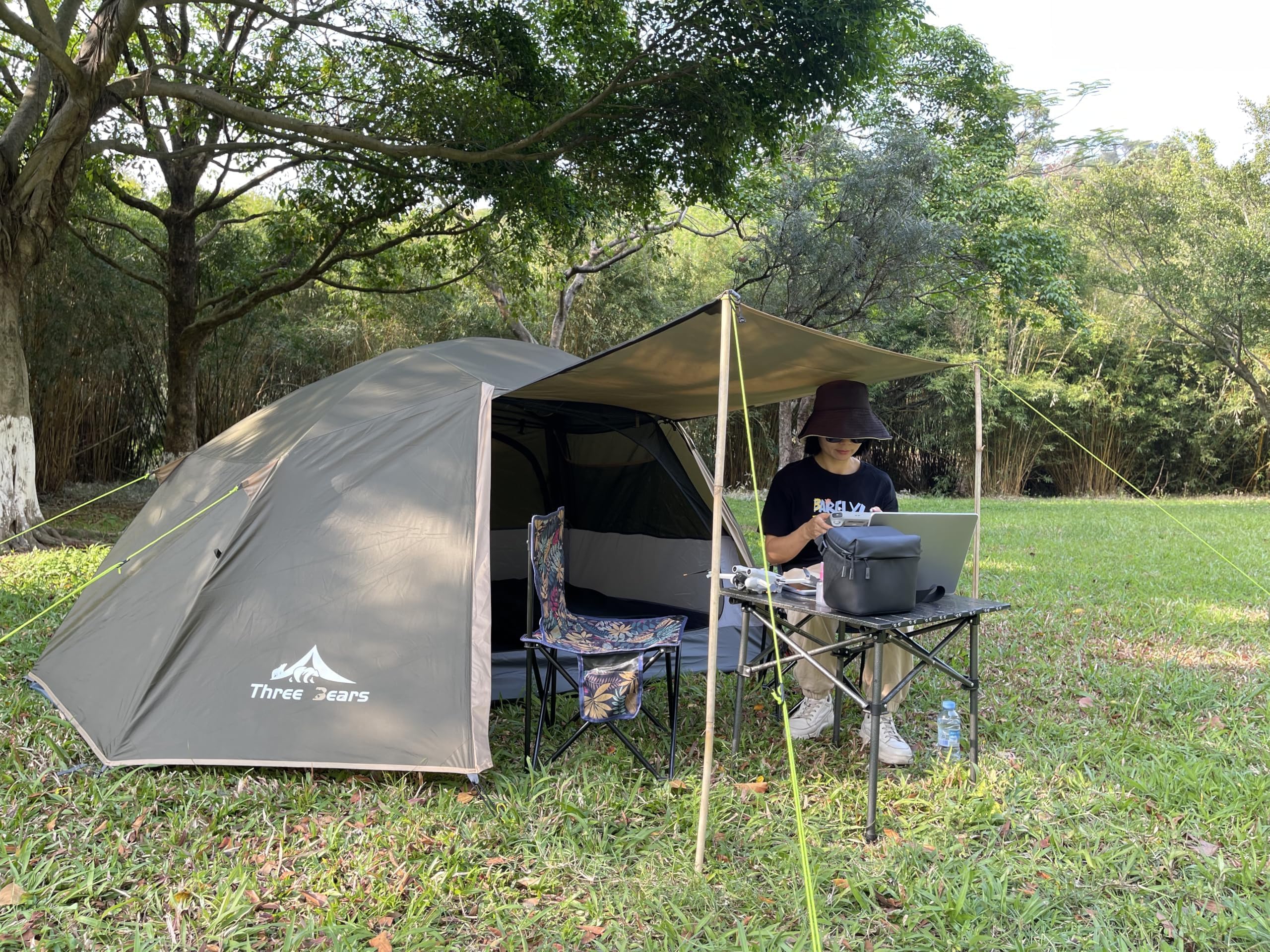 2-Person Camping Tent, Waterproof & Windproof Lightweight Backpacking - View #4