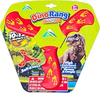 Red Dinorang Boomerang - Ótimo bumerangue para iniciantes para crianças ou adultos. Macio e seguro.