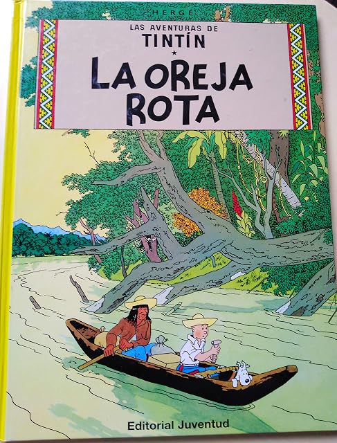 Portada de Tintin: La Oreja Rota