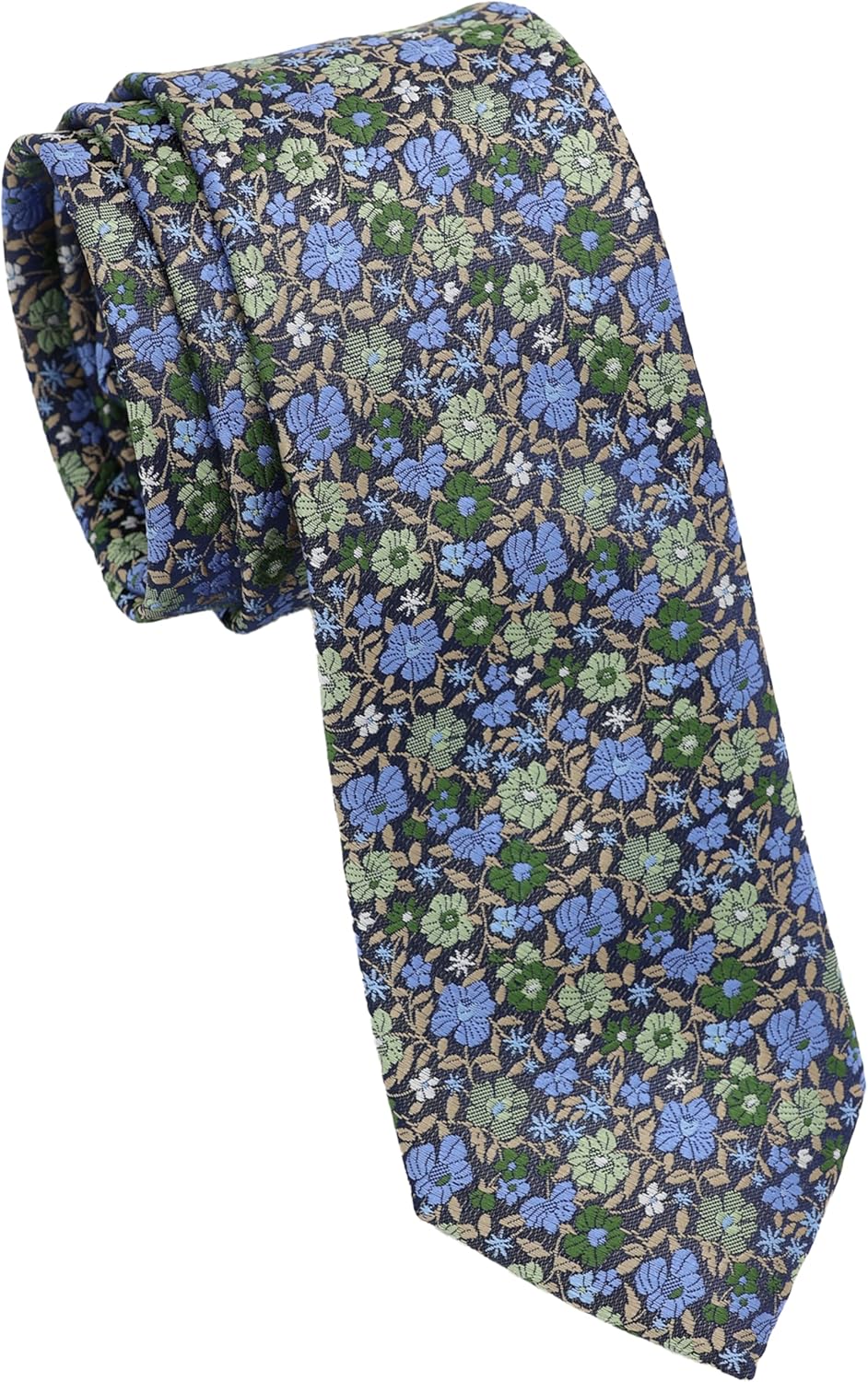 Ben Sherman Men's Ditsy Floral Tie | 2.75" Slim Width | Classic English Design