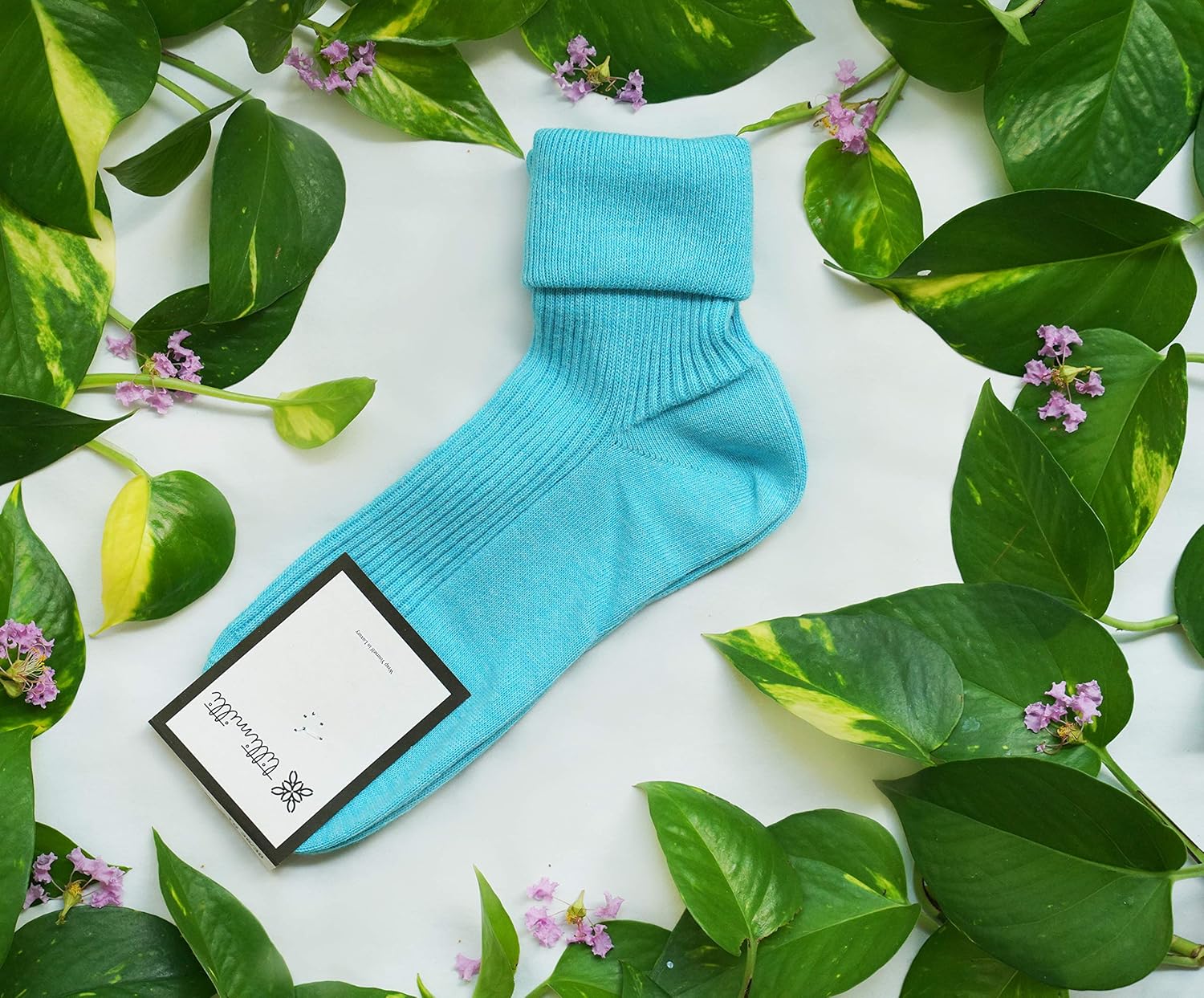 tittimitti 100% Organic Cotton Luxury Women's Socks 3-Pack. Made in Italy. - Image 5