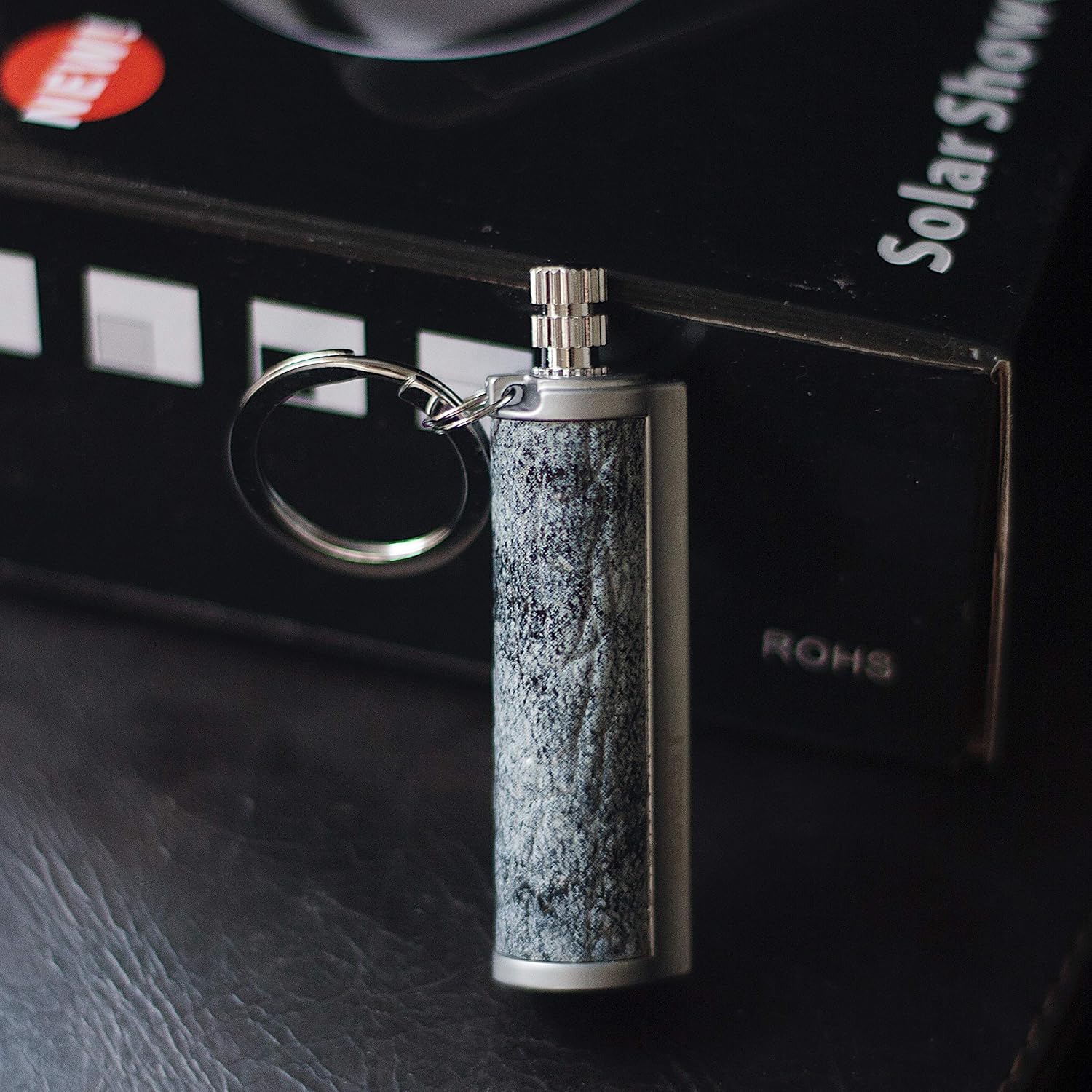 Permanent Metal Match Lighter Forever Keychain Lighter Waterproof Match EDC Emergency Matchstick Survival Flint Fire Starter (Fuel Not Included)