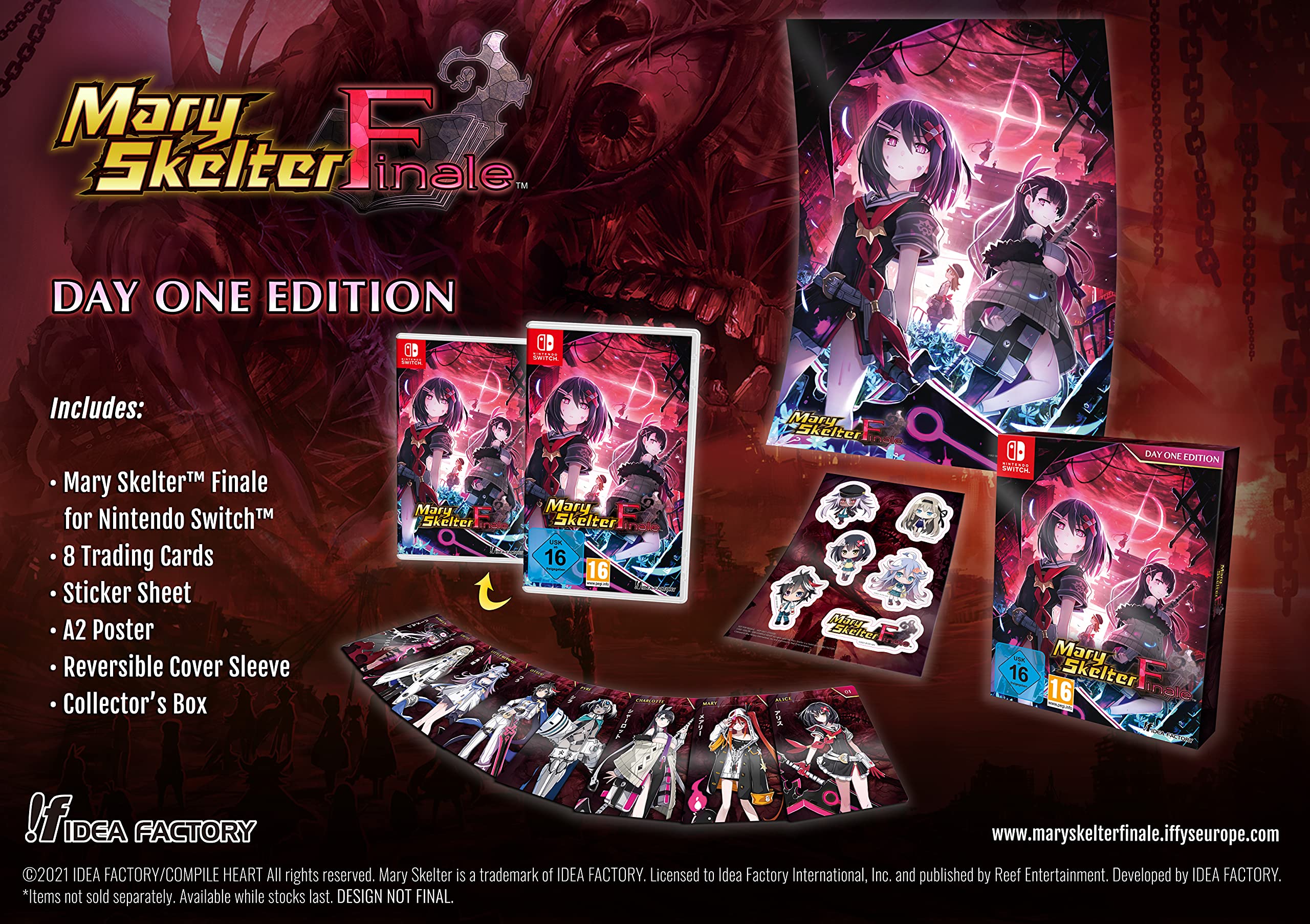 Mary Skelter Finale. Day One Edition - Nintendo Switch