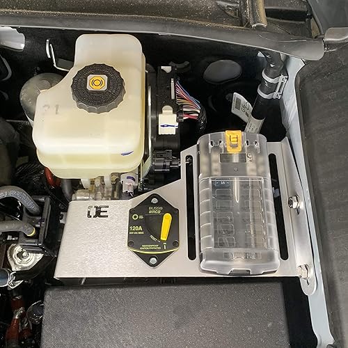 Miniatura 3 de Soporte de bloque de fusibles de alimentación auxiliar, diseño actualizado compatible con Toyota Tacoma de 3 generación 2016-actual