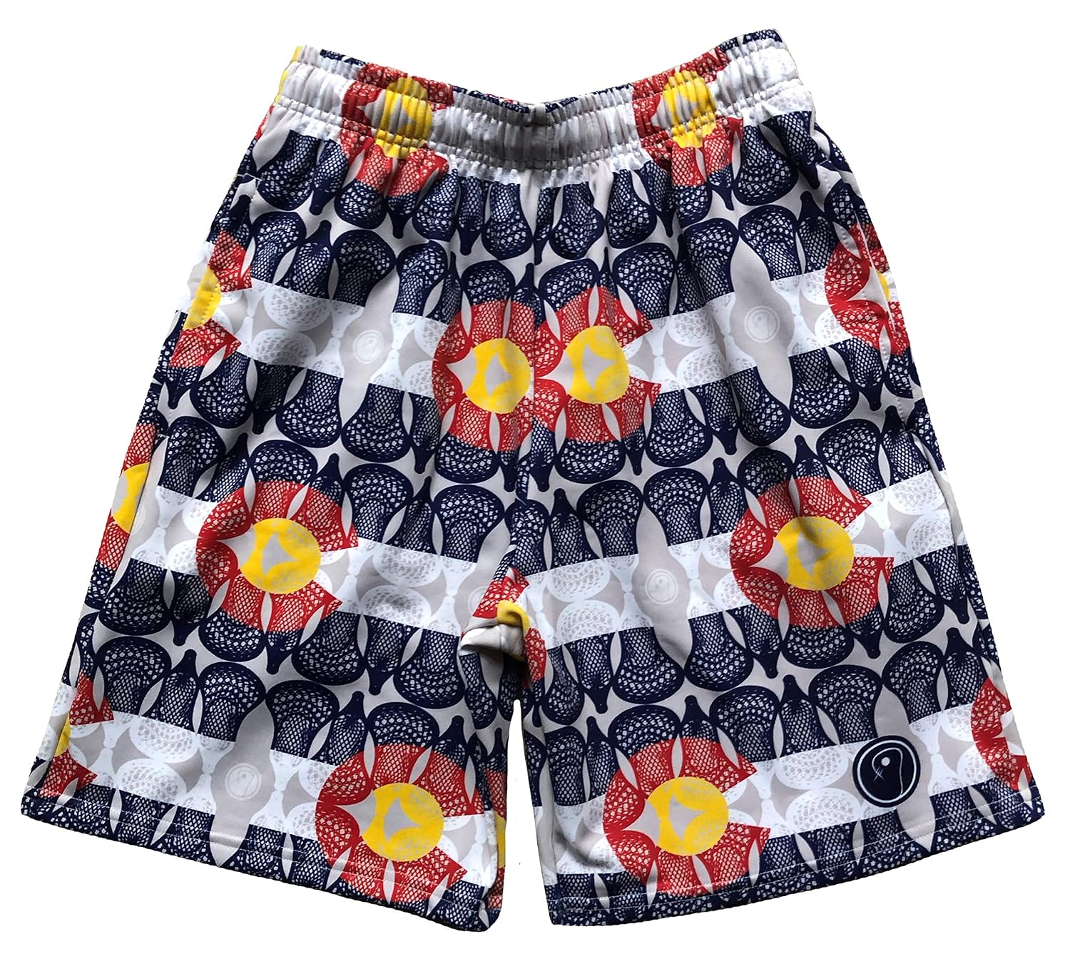 LAX SO HARD Boys Colorado Lacrosse Shorts, Colorado Flag, Large - Review, Price and Buying Guide