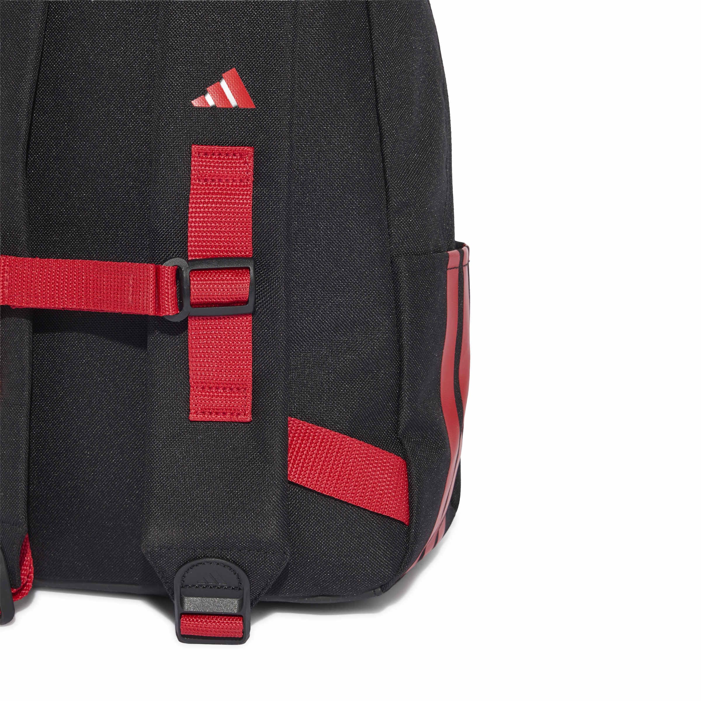 adidas Unisex Kids MANCHESTER UNITED KIDS BACKPACK One Size black/mufc red - Image 4