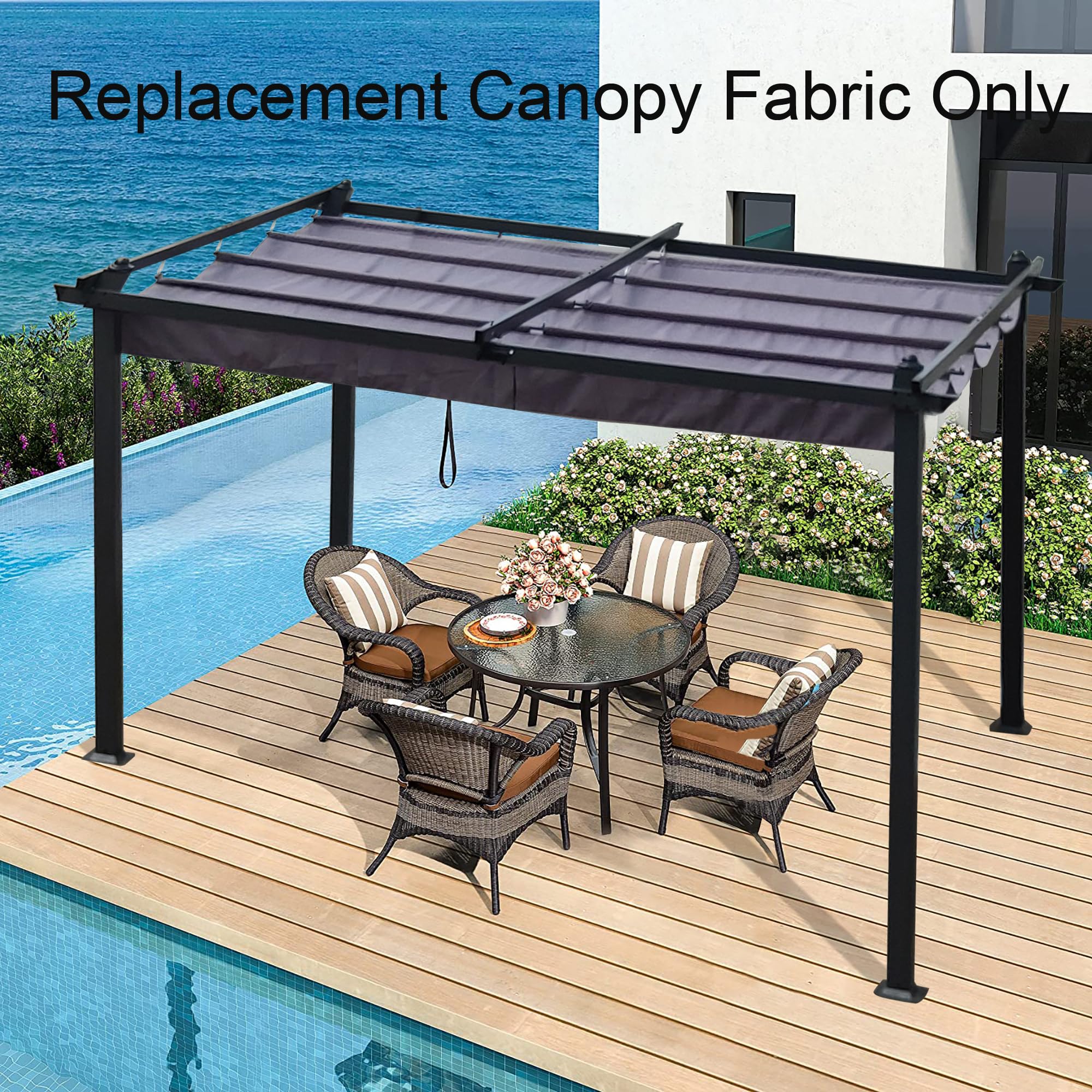 Snapklik Retractable Pergola Canopy Waterproof Pergola snapklik-retractable-pergola-canopy-waterproof-pergola