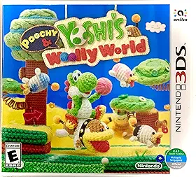 Poochy & Yoshi's Woolly World - Nintendo 3DS (World Edition)
