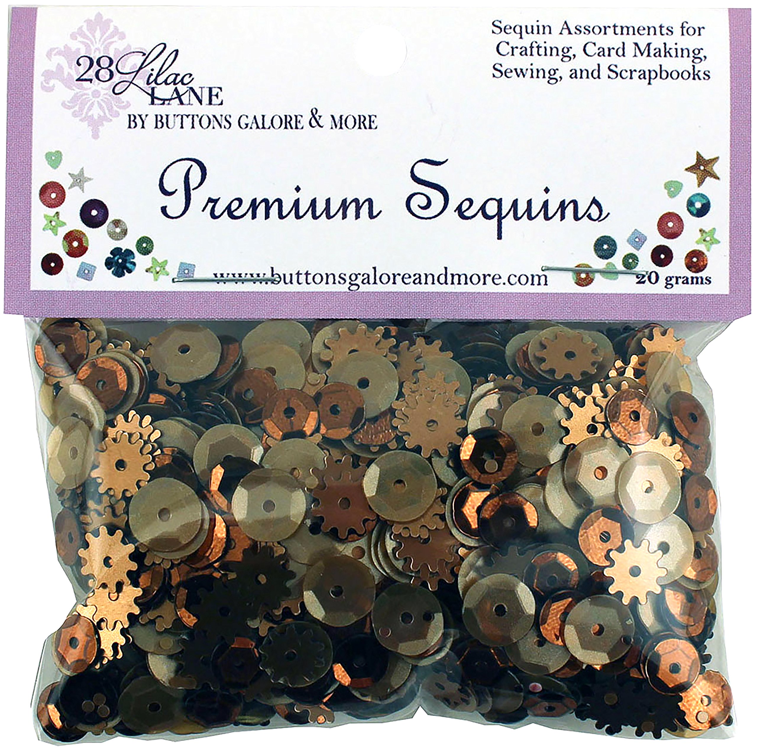 28 Lilac Lane Premium Sequins 20g-Rusty : Amazon.in: Home & Kitchen