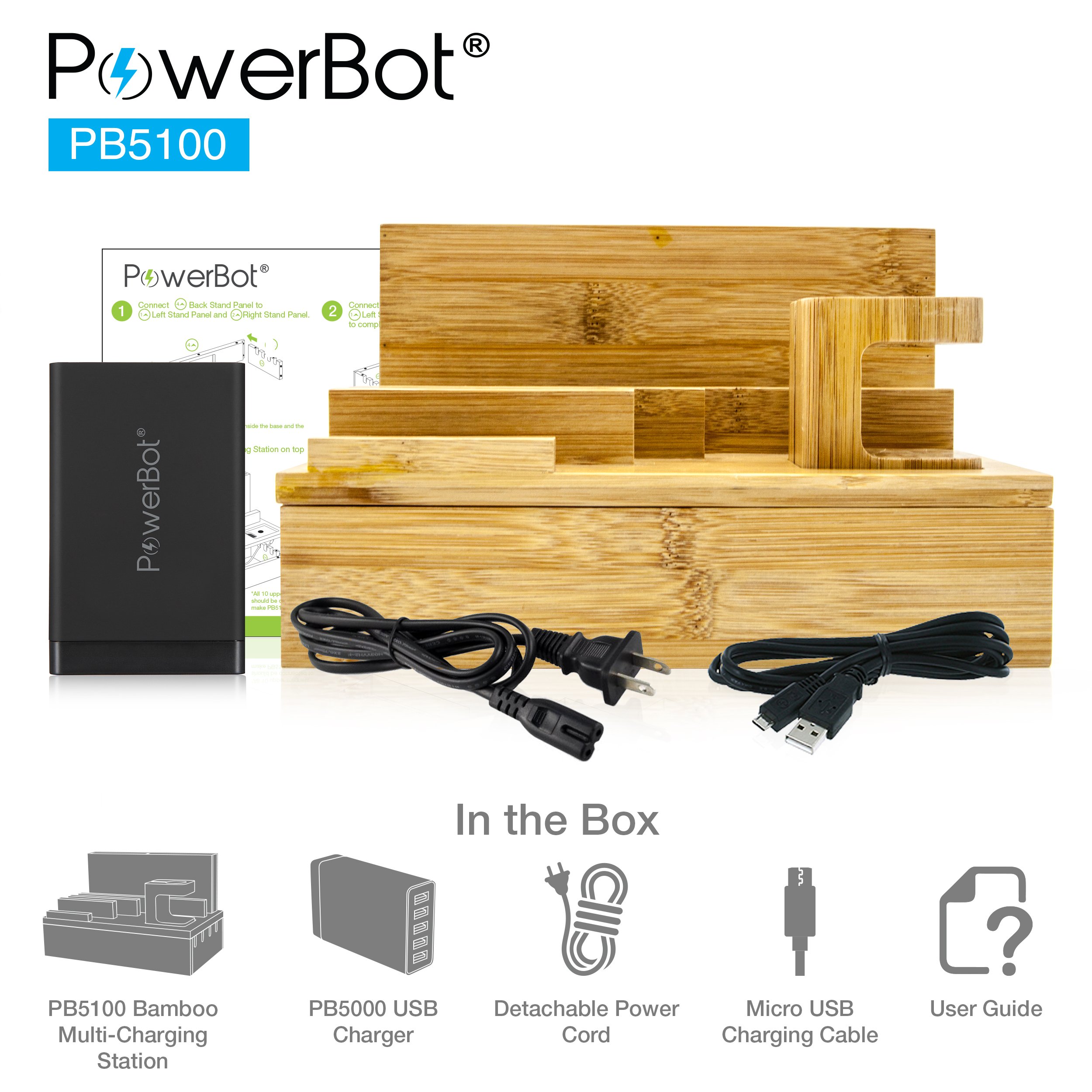 POWERBOT PB5100 Bamboo Multi Charging 