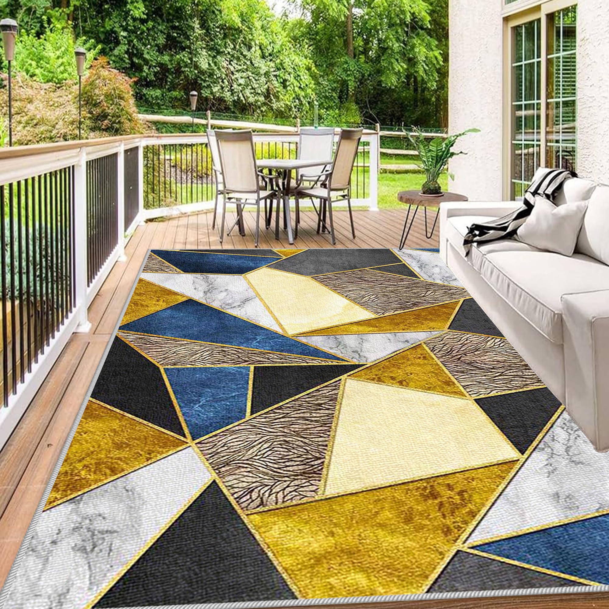 Tapis de chambre adulte et salon moderne pour un intérieur cosy