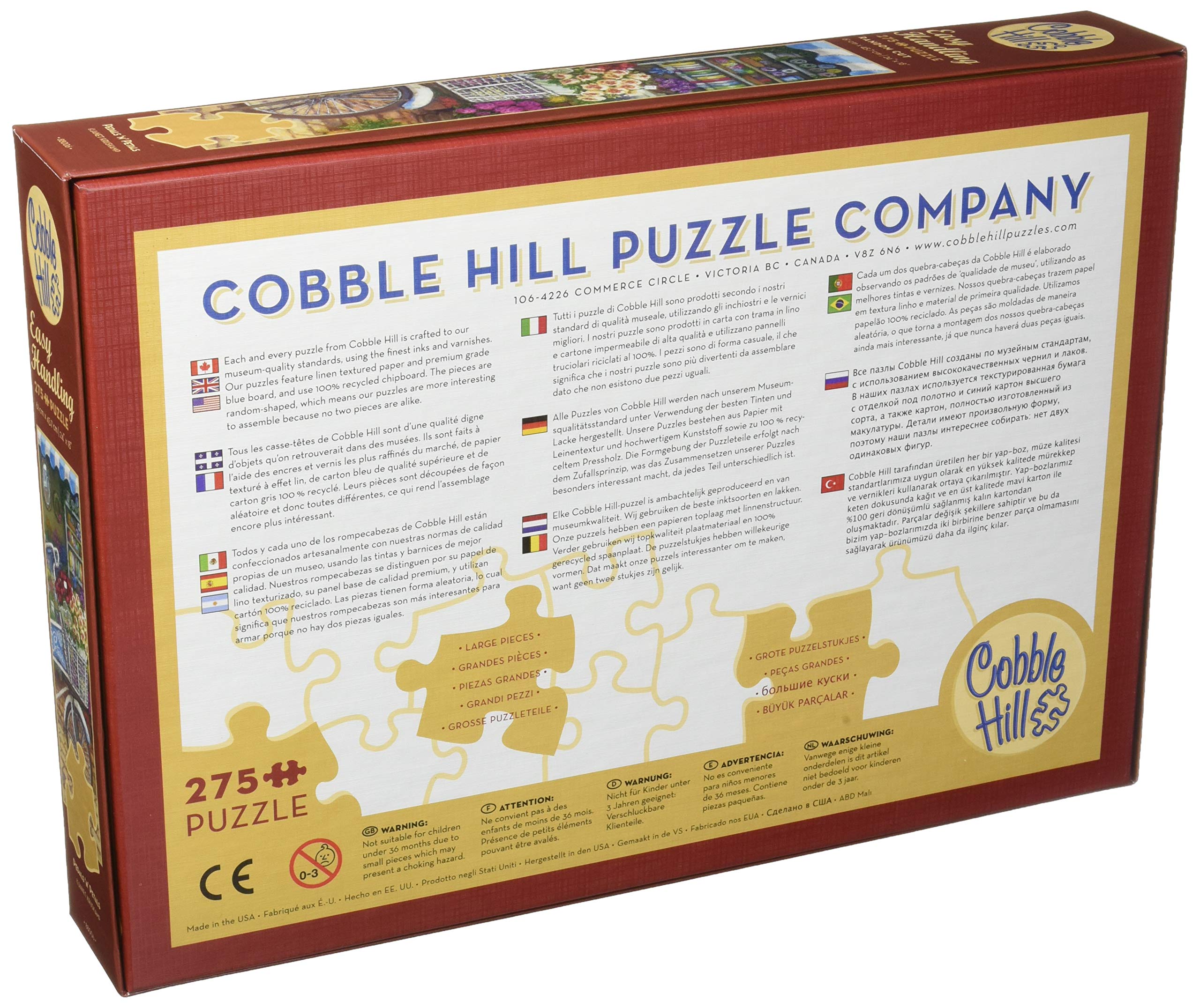 Amazon.co.jp: Cobblehill 88006 XL 275ピース ペダル 'n' Petals