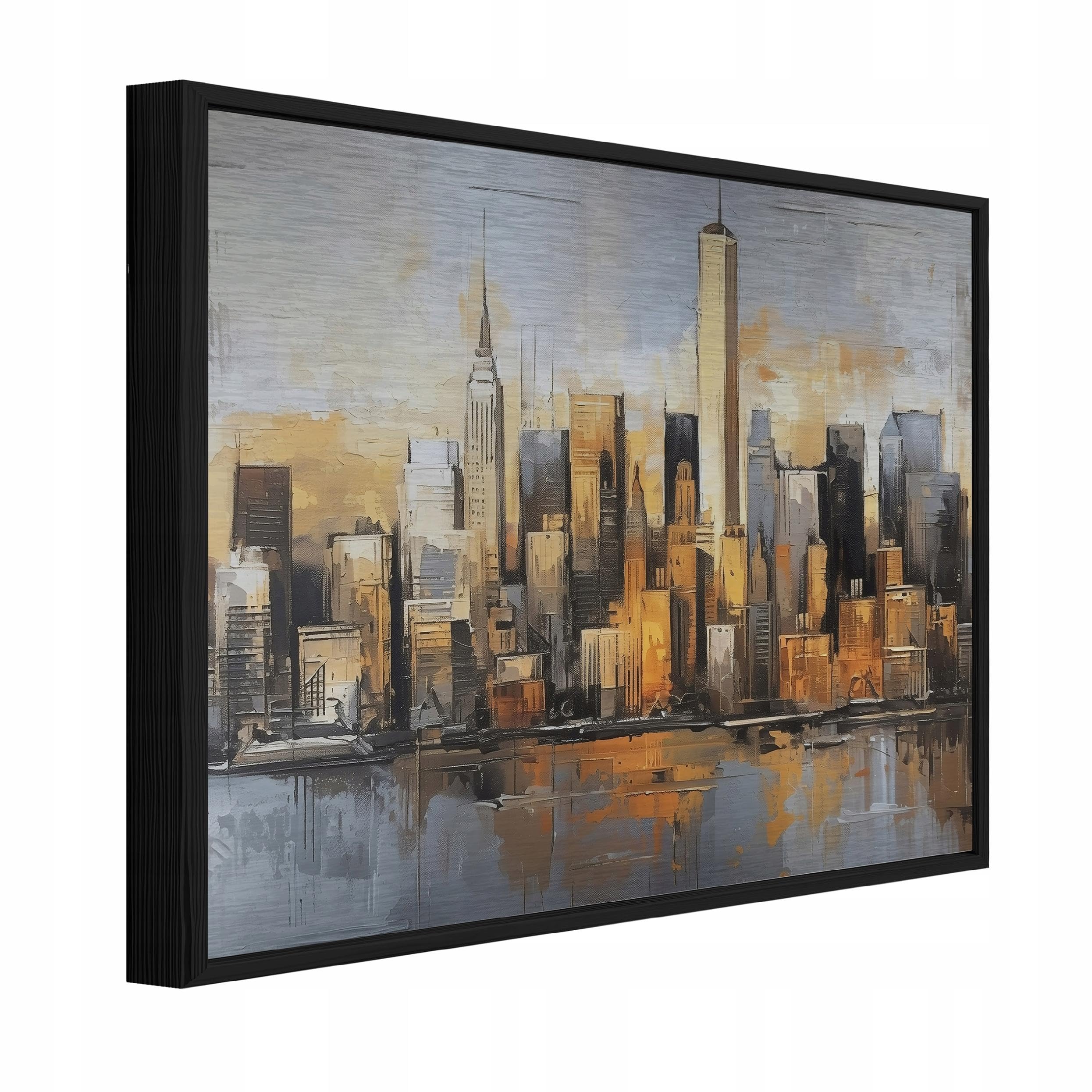 WallArena Metalowe obrazy, Miasto, 150x100cm