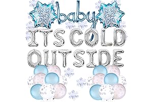 Baby It's Cold Outside Boy Baby Shower Decorations