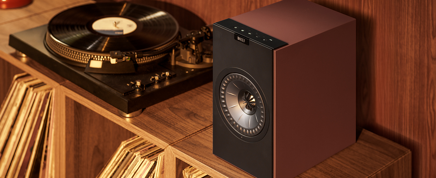 Amazon.com: KEF Coda W Wireless HiFi Speakers (Dark Titanium