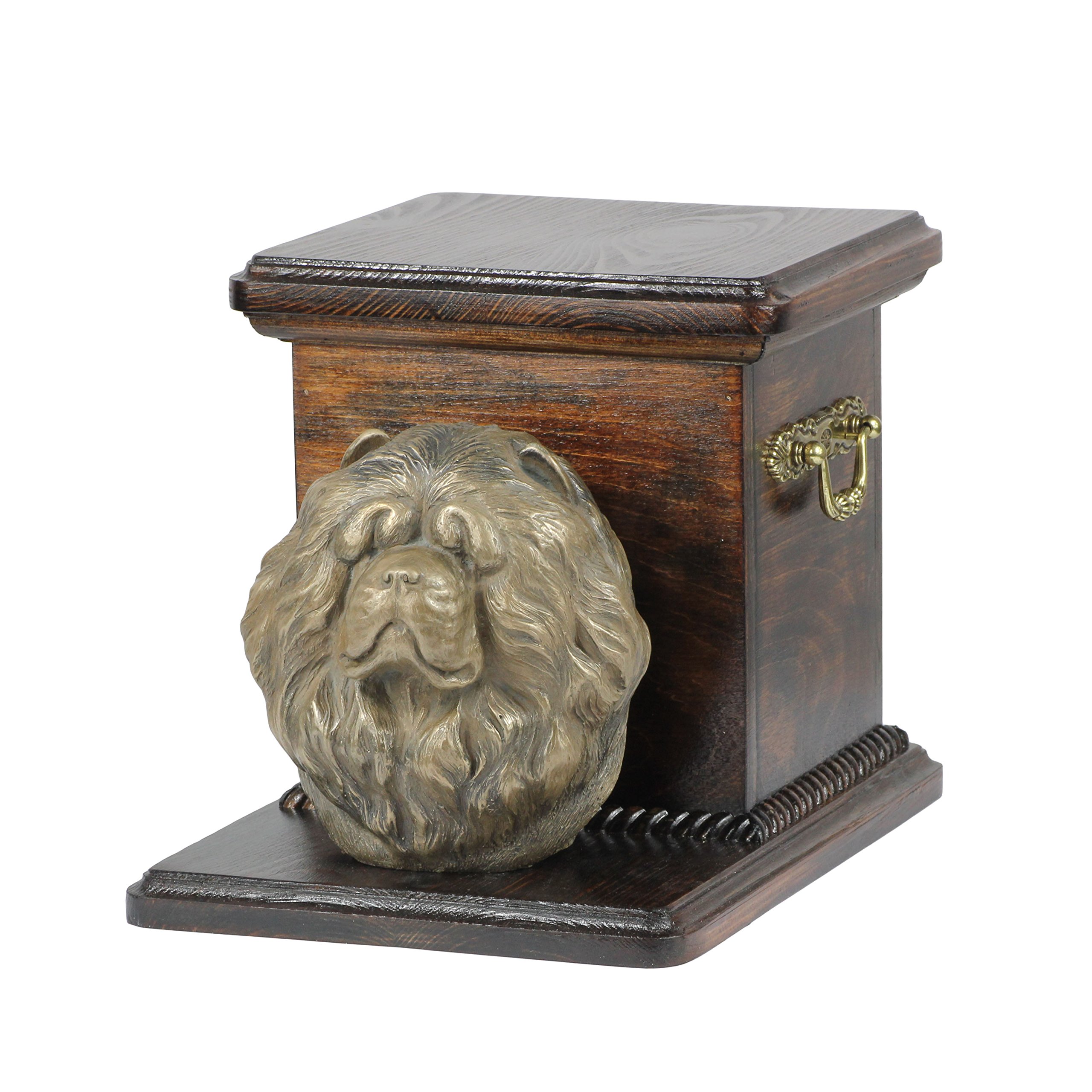 Urna conmemorativa para perros decorativa para superar el duelo en casa - Perro Chino