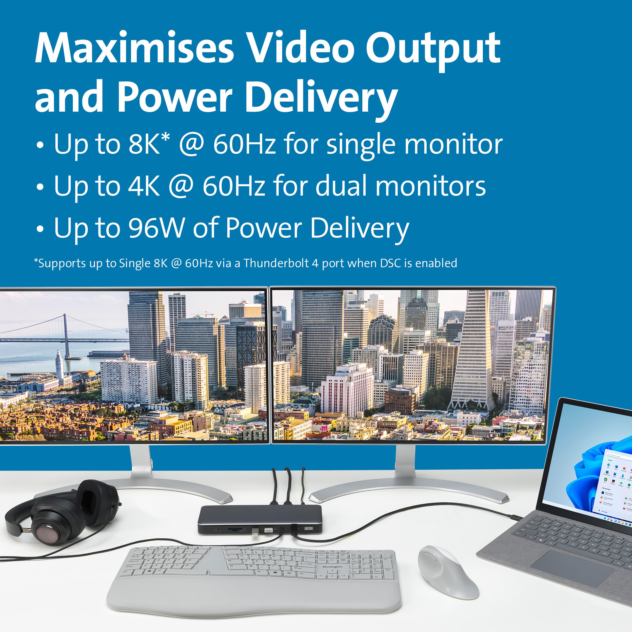 Kensington AD2010T4 Thunderbolt 4 Dockingstation – Bild 5