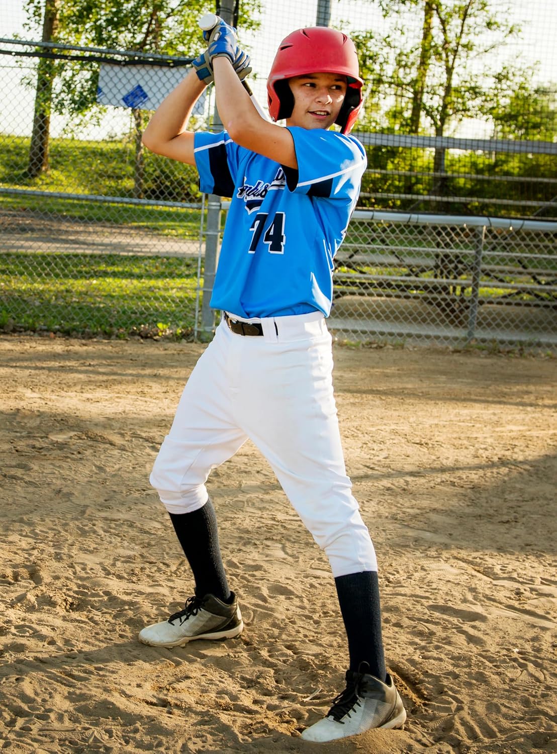 Duufin 8 Pairs Soccer Baseball Softball Football Socks for Youth Boys Girls Kids Unisex Knee High Athletic Socks - Image 7