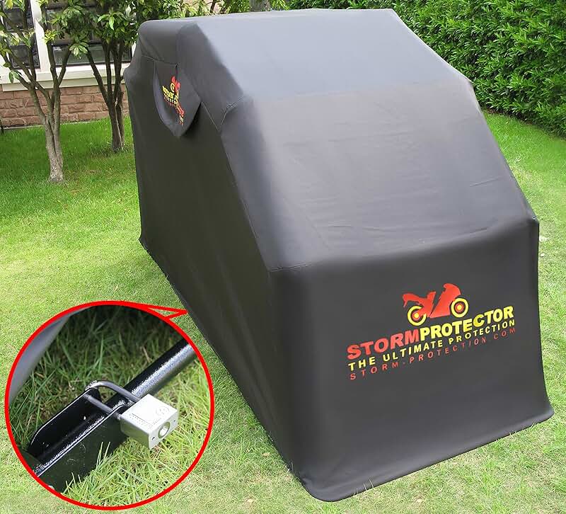 hard shell motorcycle shelter