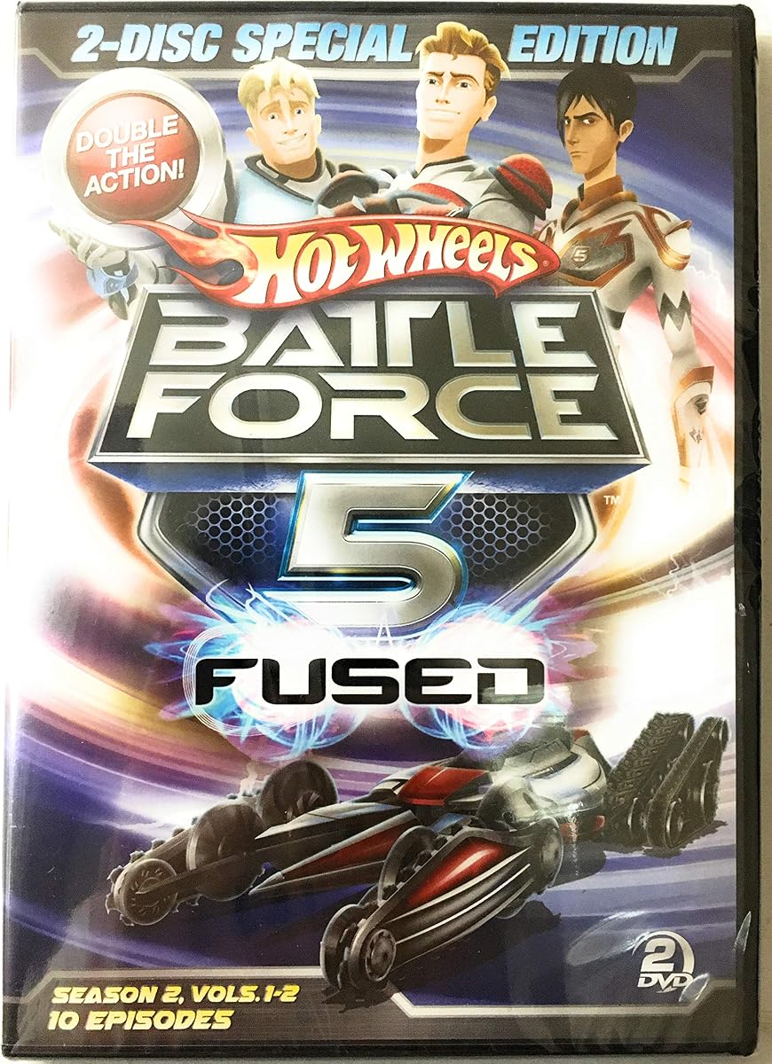 Hot Wheels Battle Force 5 Fused Season 2 vol 1&2